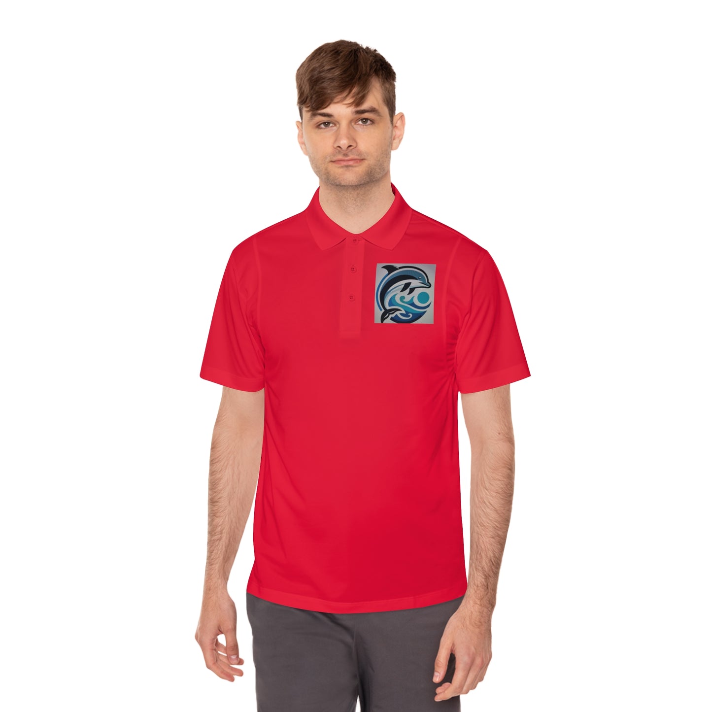 Men's Sport Polo Shirt (Dolphin)
