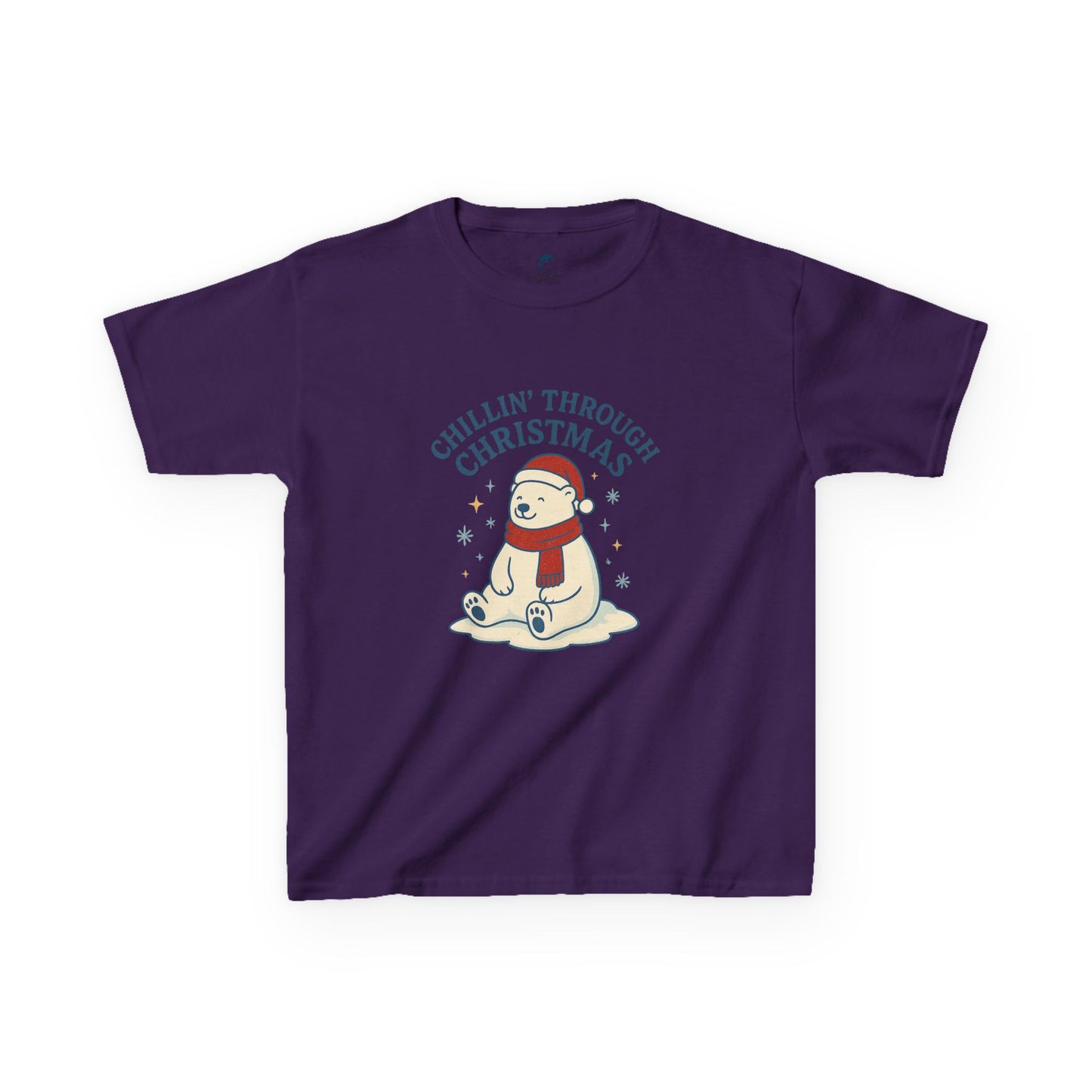 Chillin’ Through Christmas Polar Bear Kids Tee