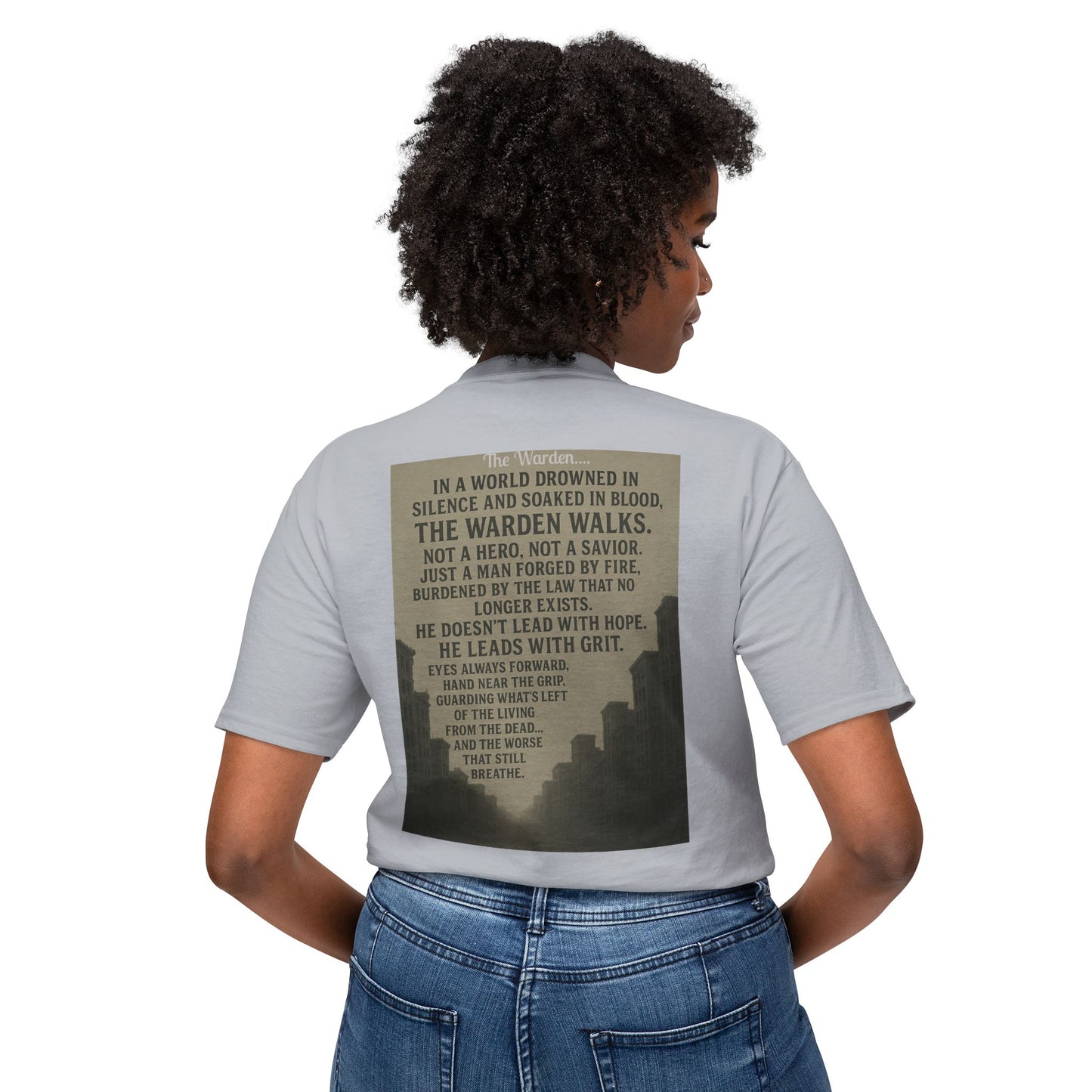 Lone Warden – Code of the New World Tee