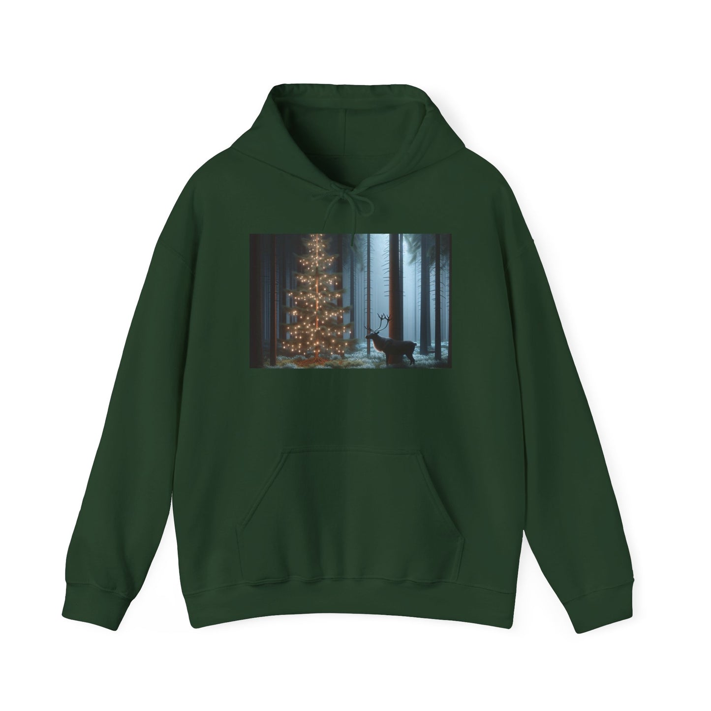 Unisex Heavy Blend™ Hooded Sweatshirt (Tree/Deer)