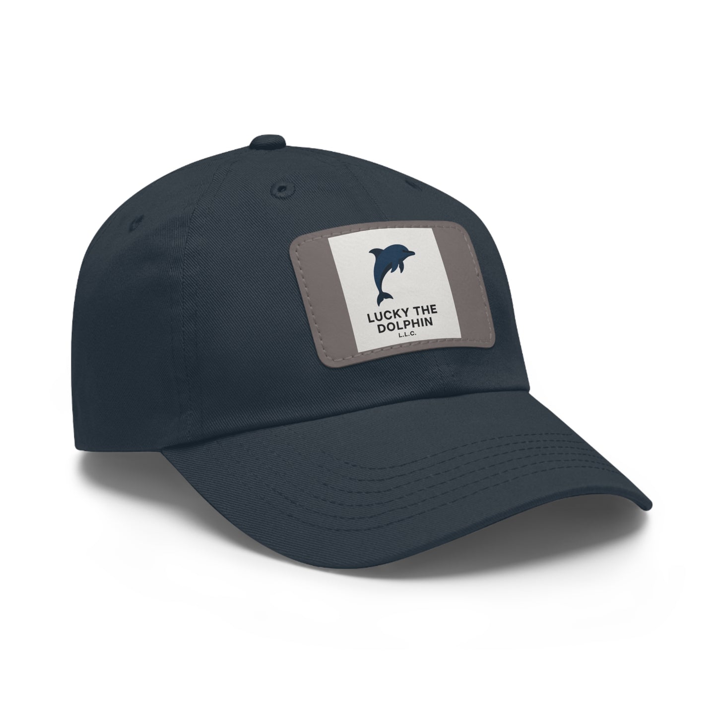 Lucky the Dolphin LLC Signature Logo Hat – Classic Comfort, Bold Style
