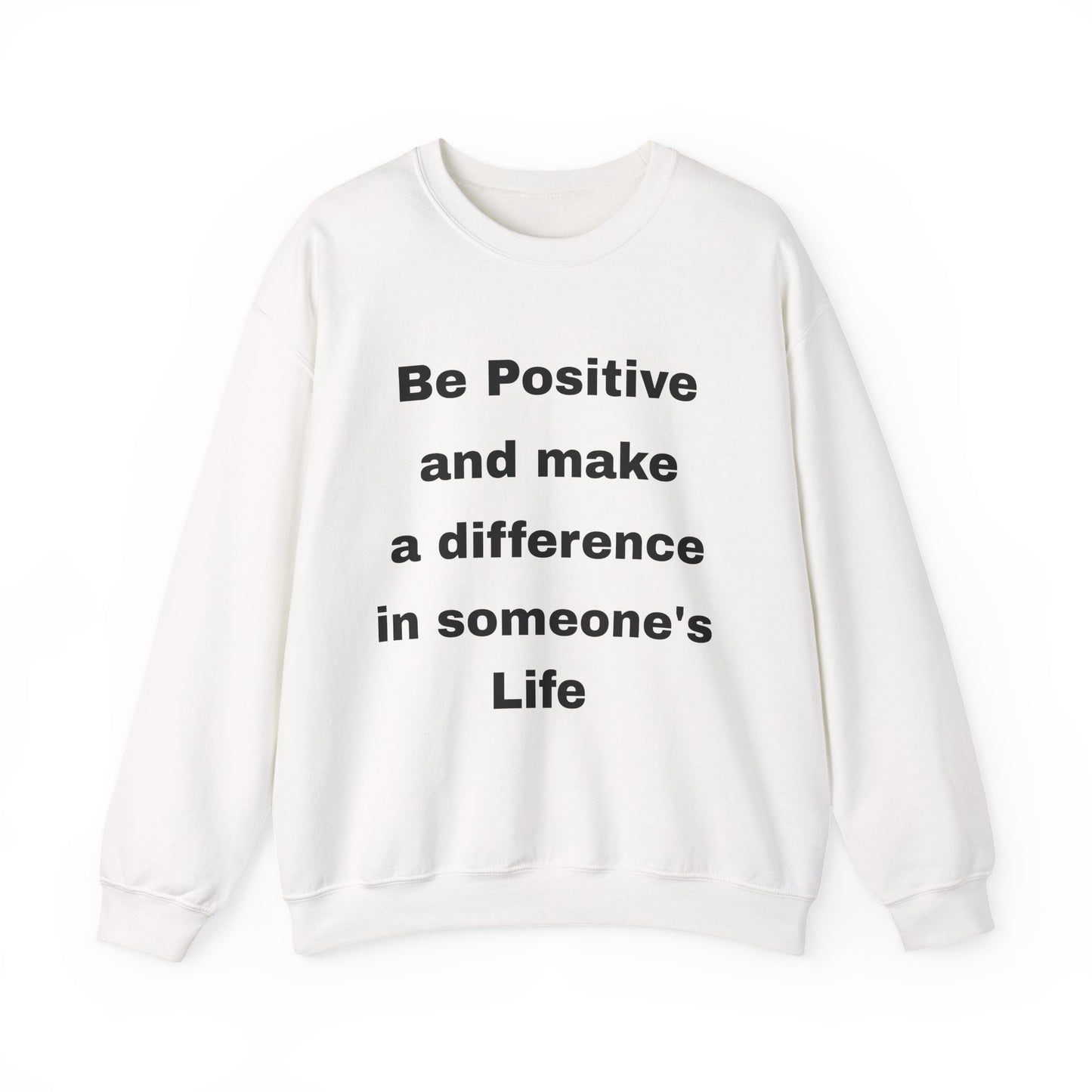 Unisex Heavy Blend™ Crewneck Sweatshirt (Be Positive)