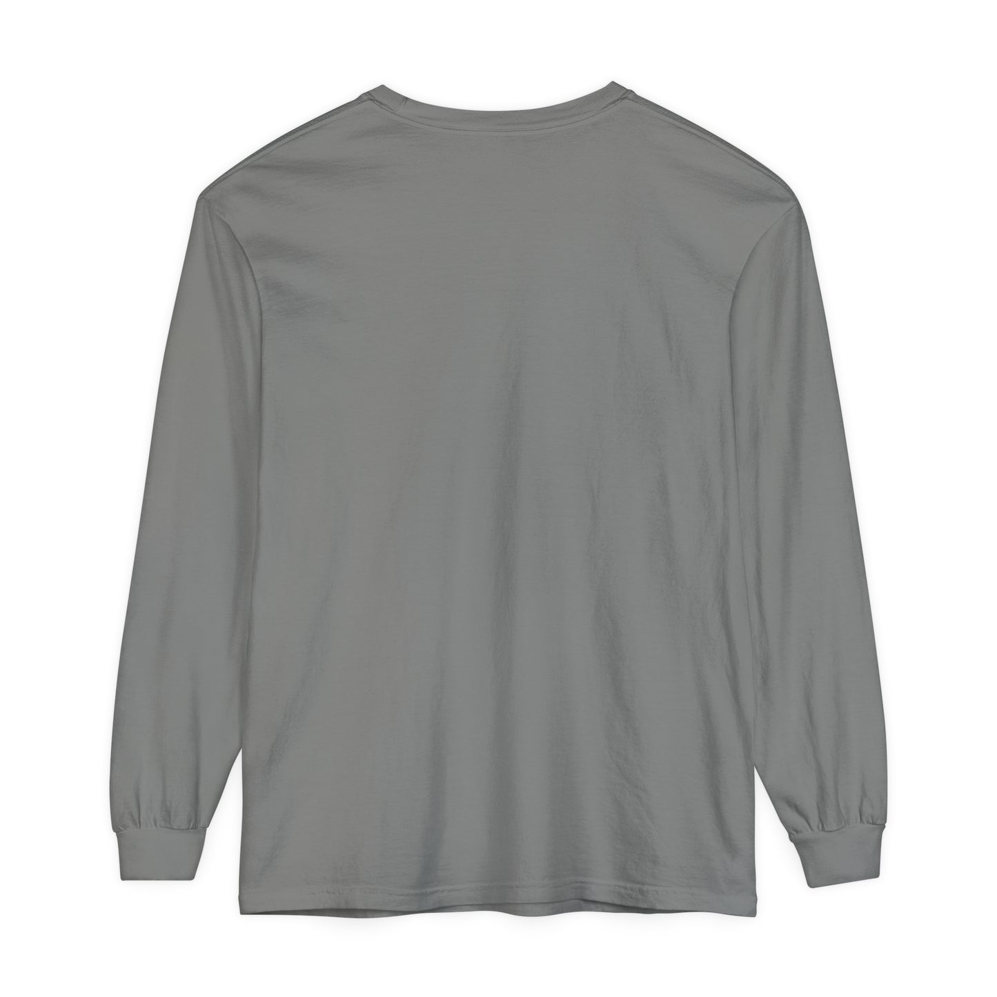 Unisex Garment-dyed Long Sleeve T-Shirt (Deer)
