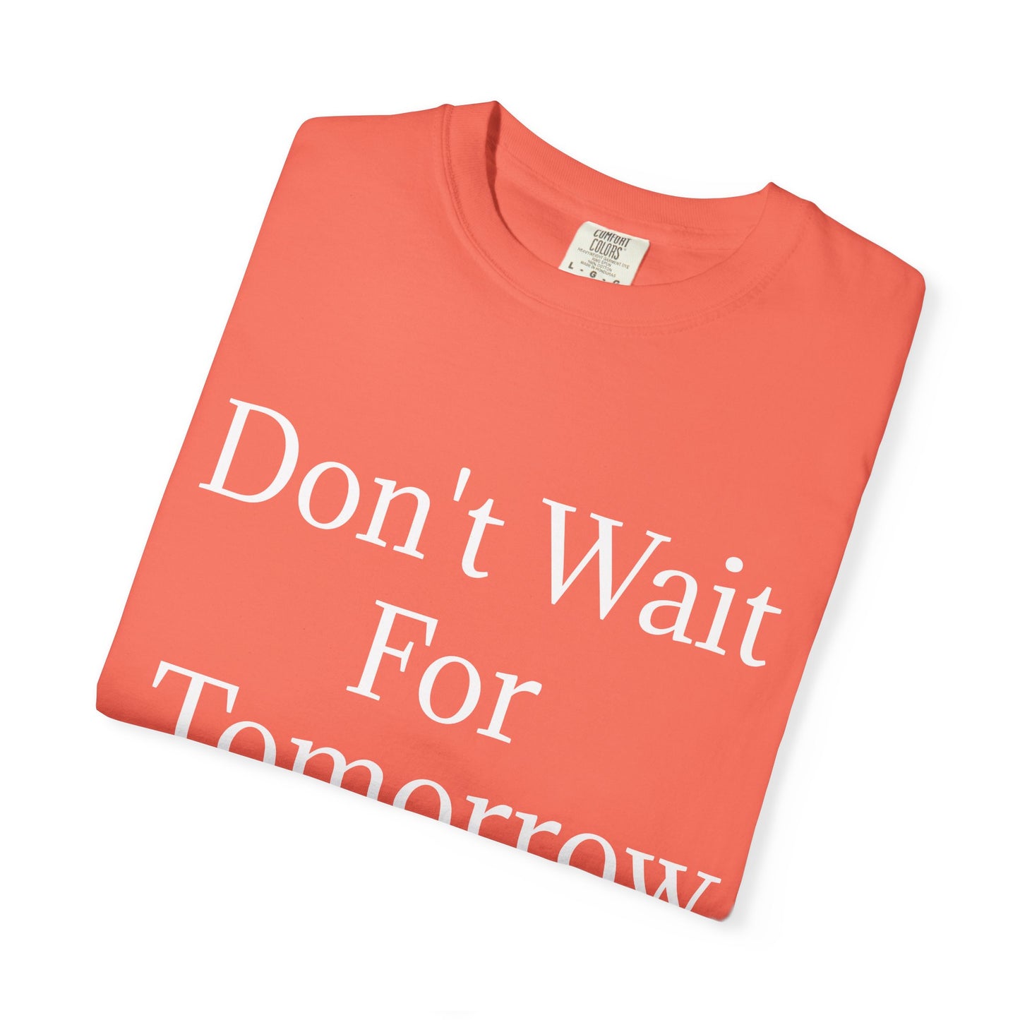 Unisex Garment-Dyed T-shirt (Don't Wait)