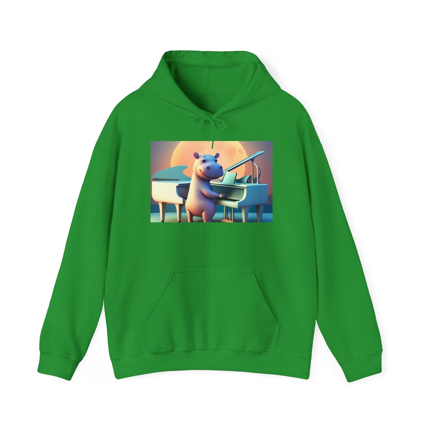 Unisex Heavy Blend™ Hooded Sweatshirt (Hippo)