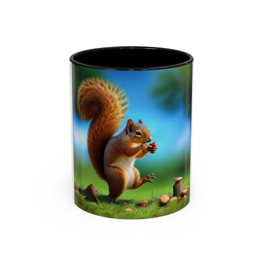 Accent Coffee Mug, 11oz (Squirrel)