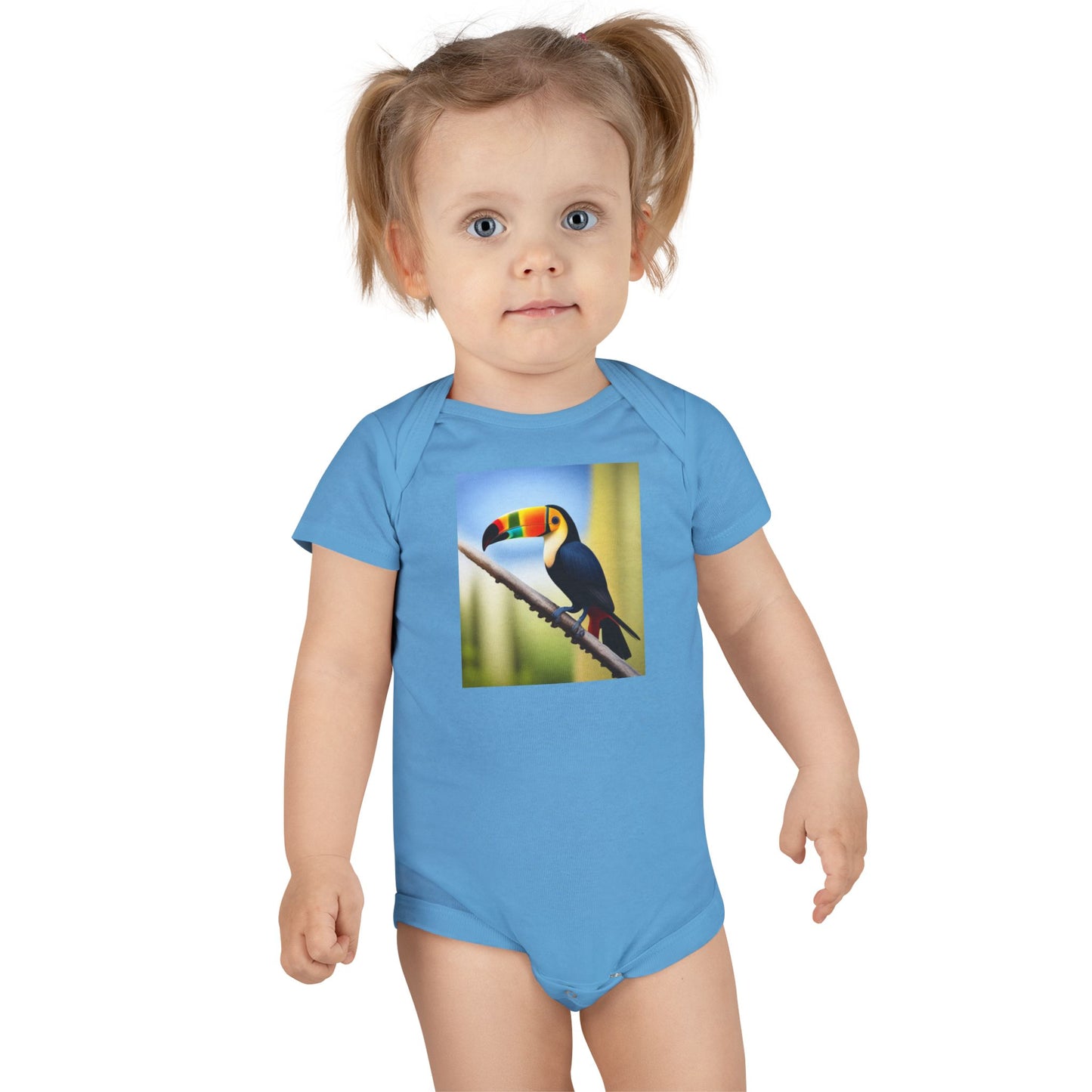 Baby Short Sleeve Onesie® (Toucan)