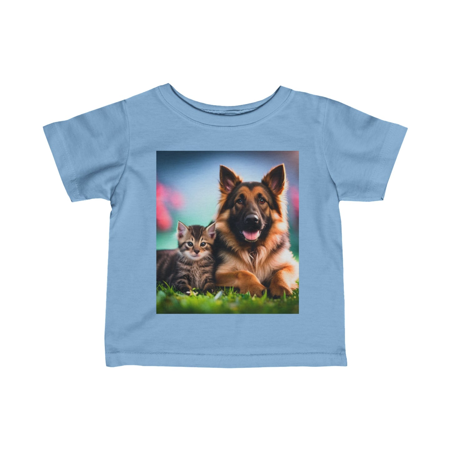 Infant Fine Jersey Tee (German Shephard)