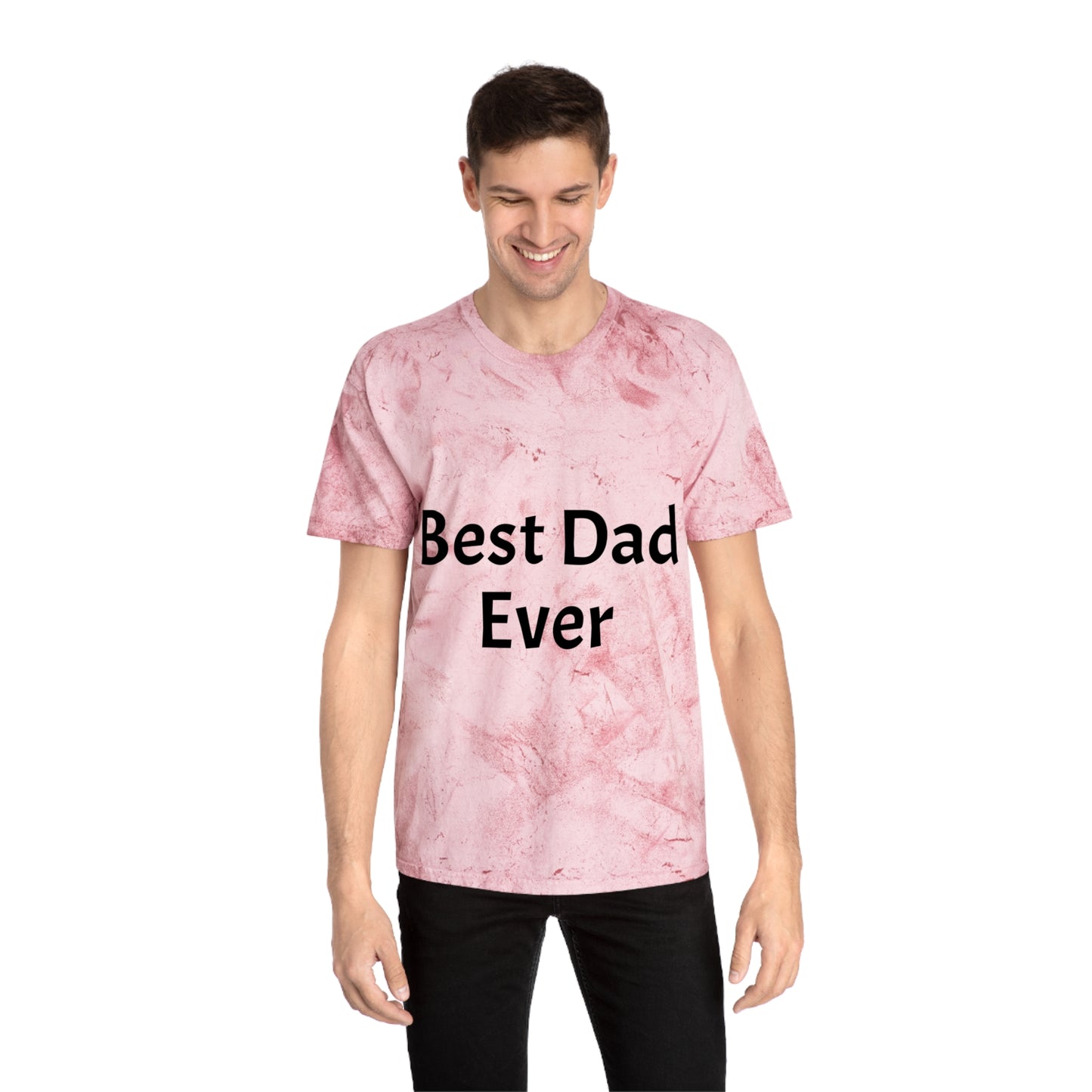 Unisex Color Blast T-Shirt (Best Dad)