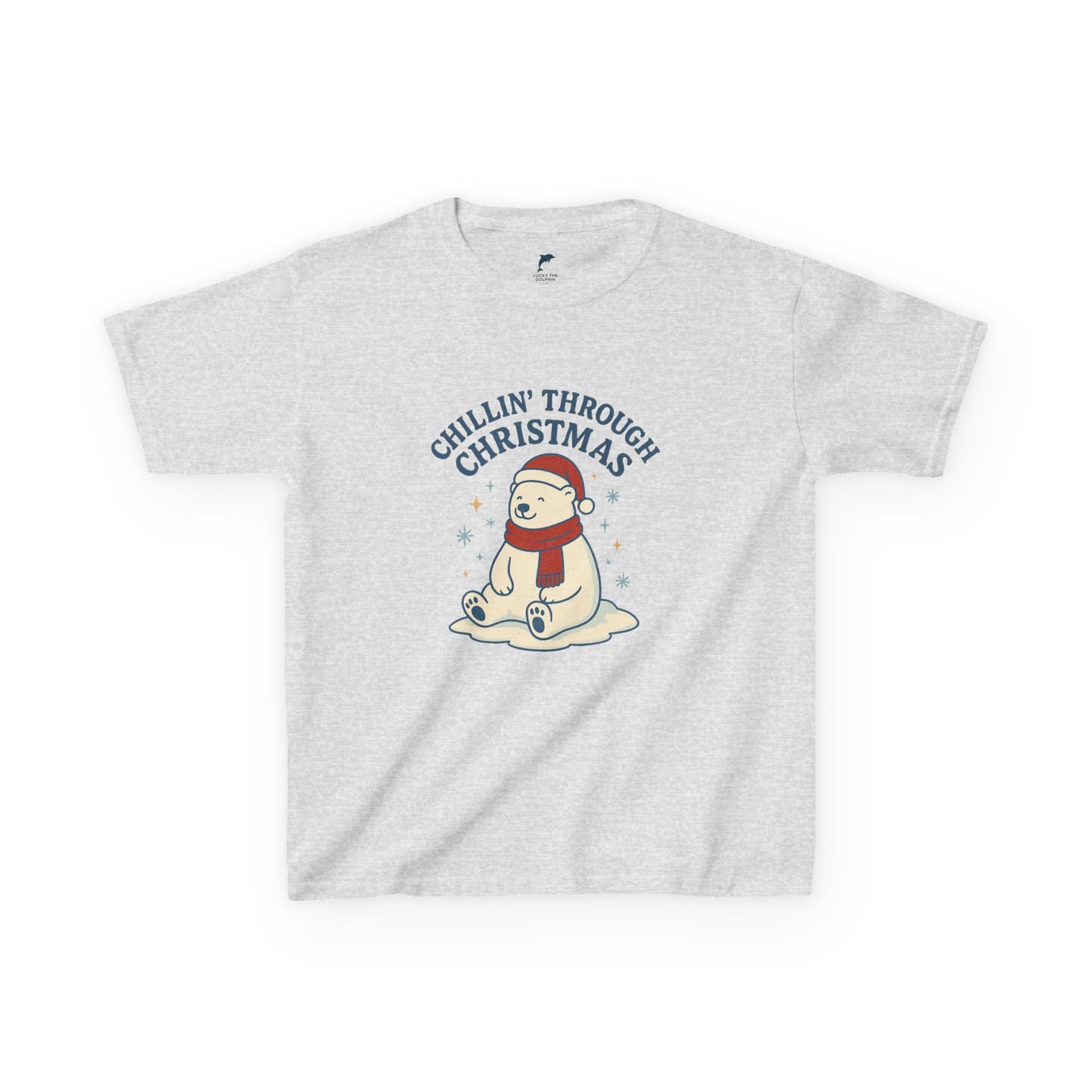 Chillin’ Through Christmas Polar Bear Kids Tee