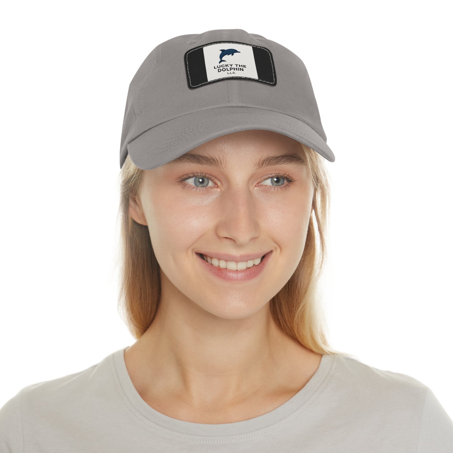Lucky the Dolphin LLC Signature Logo Hat – Classic Comfort, Bold Style