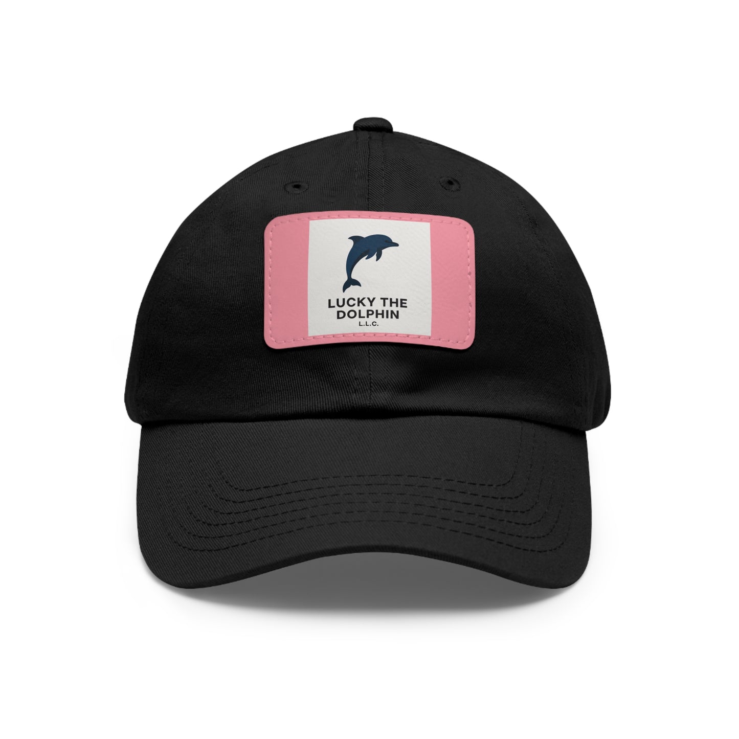 Lucky the Dolphin LLC Signature Logo Hat – Classic Comfort, Bold Style