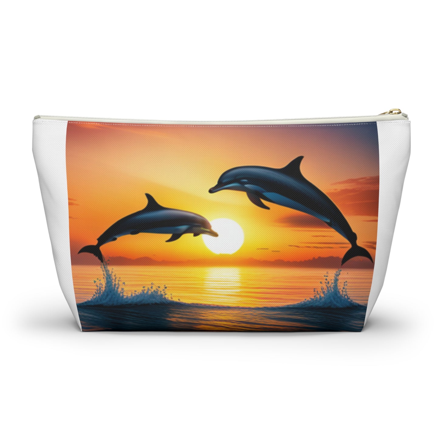 Accessory Pouch w T-bottom (Dolphins)