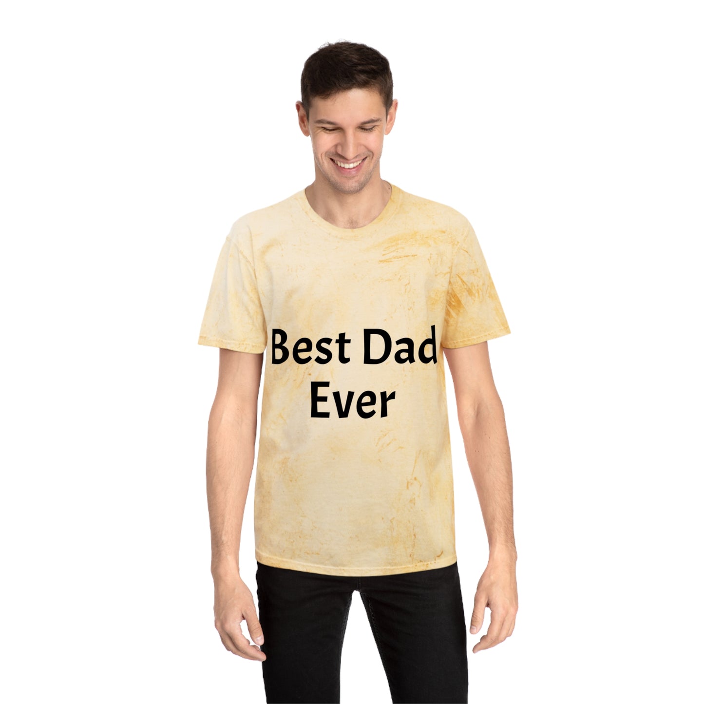Unisex Color Blast T-Shirt (Best Dad)