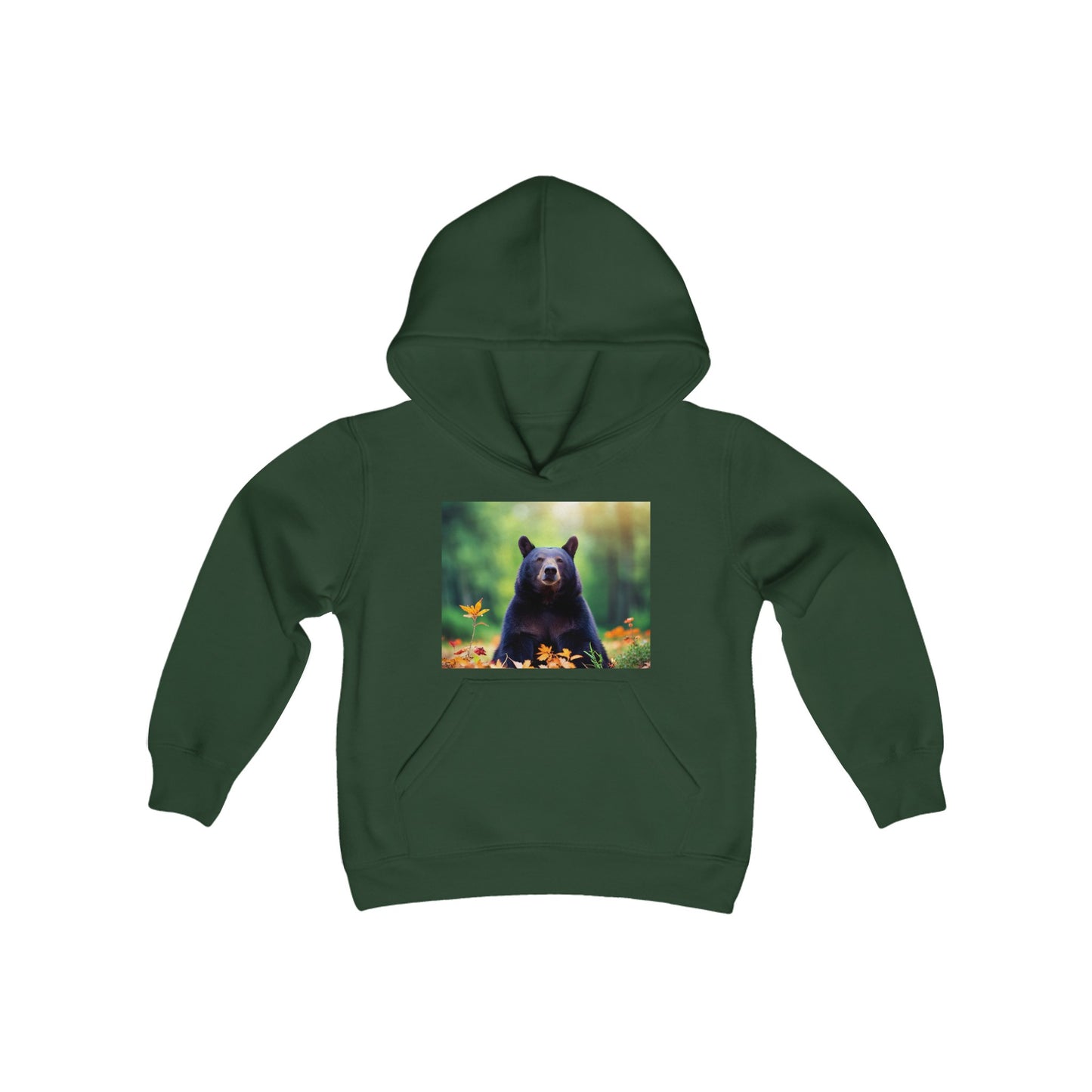 Youth Heavy Blend Hooded Sweatshirt (Bear)