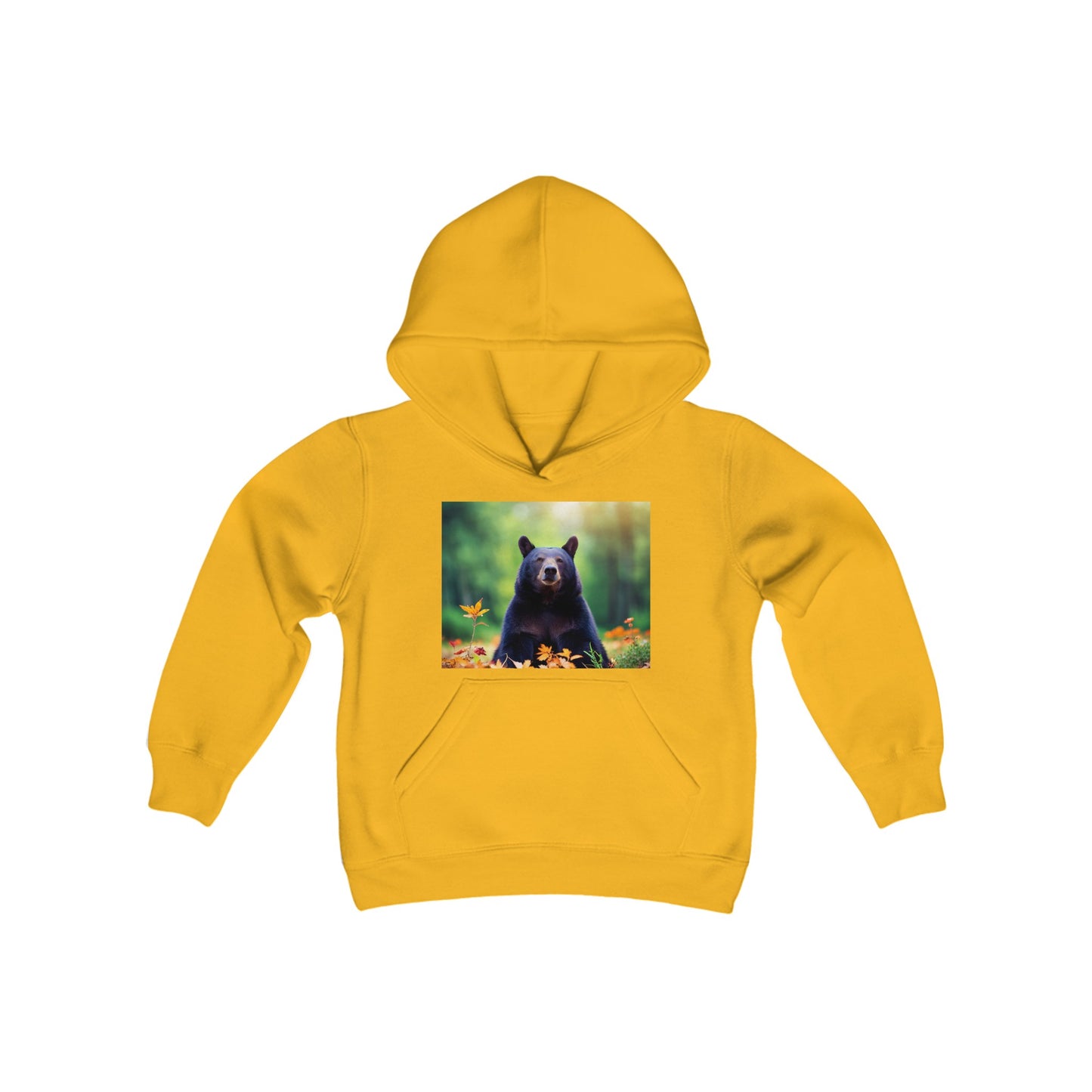 Youth Heavy Blend Hooded Sweatshirt (Bear)