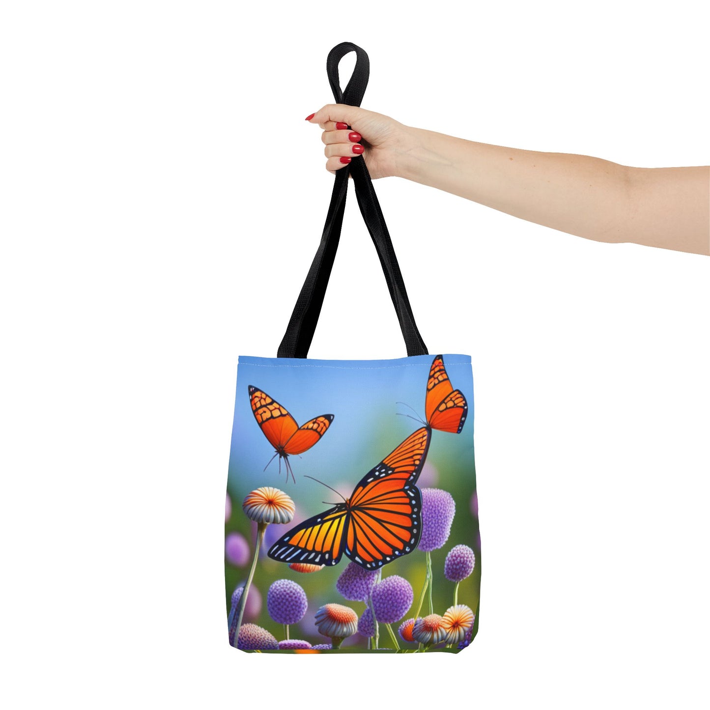 Tote Bag (AOP) (Butterflies)