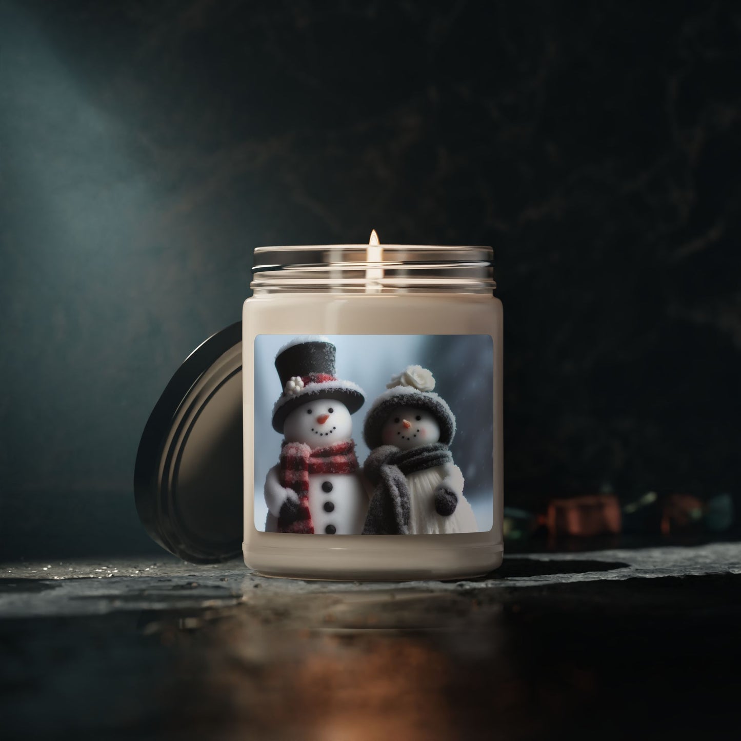 Scented Soy Candle, 9oz (Snow People)