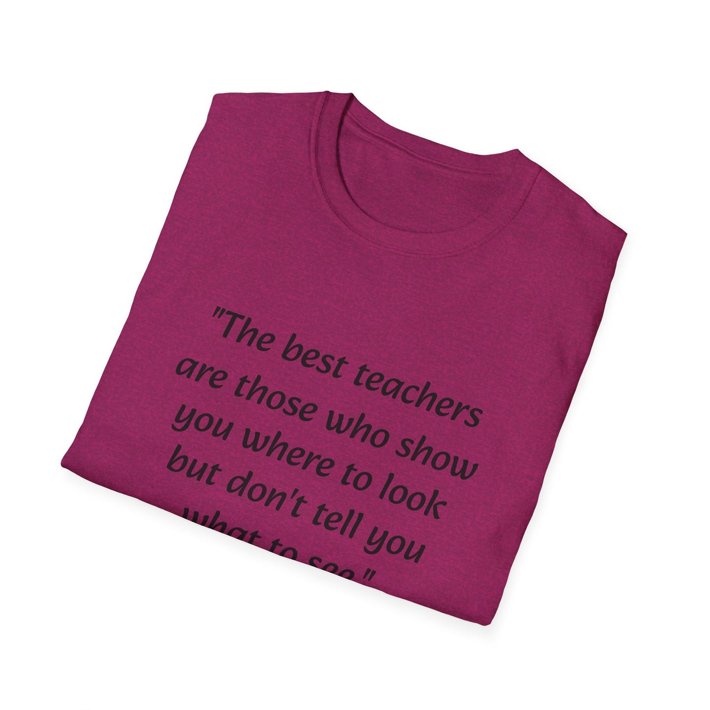 Unisex Softstyle T-Shirt (Best Teachers)
