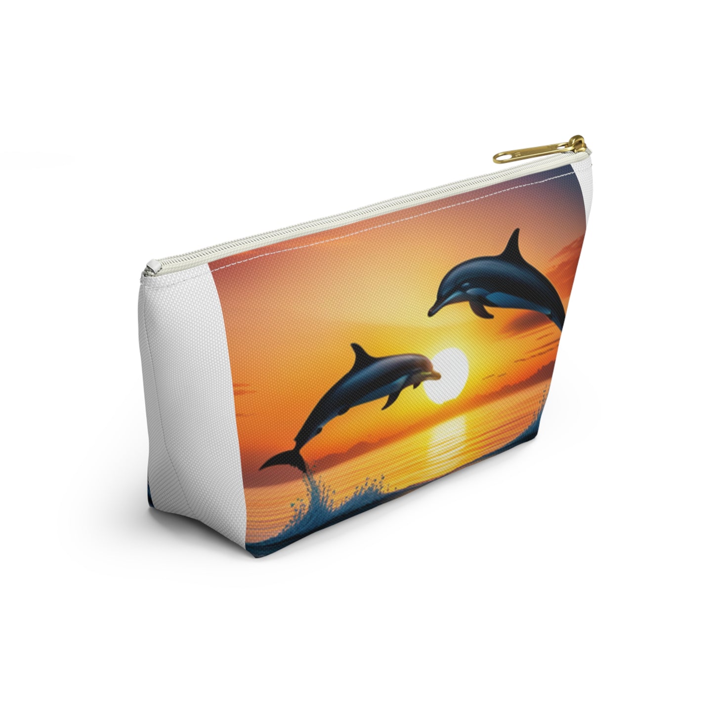 Accessory Pouch w T-bottom (Dolphins)