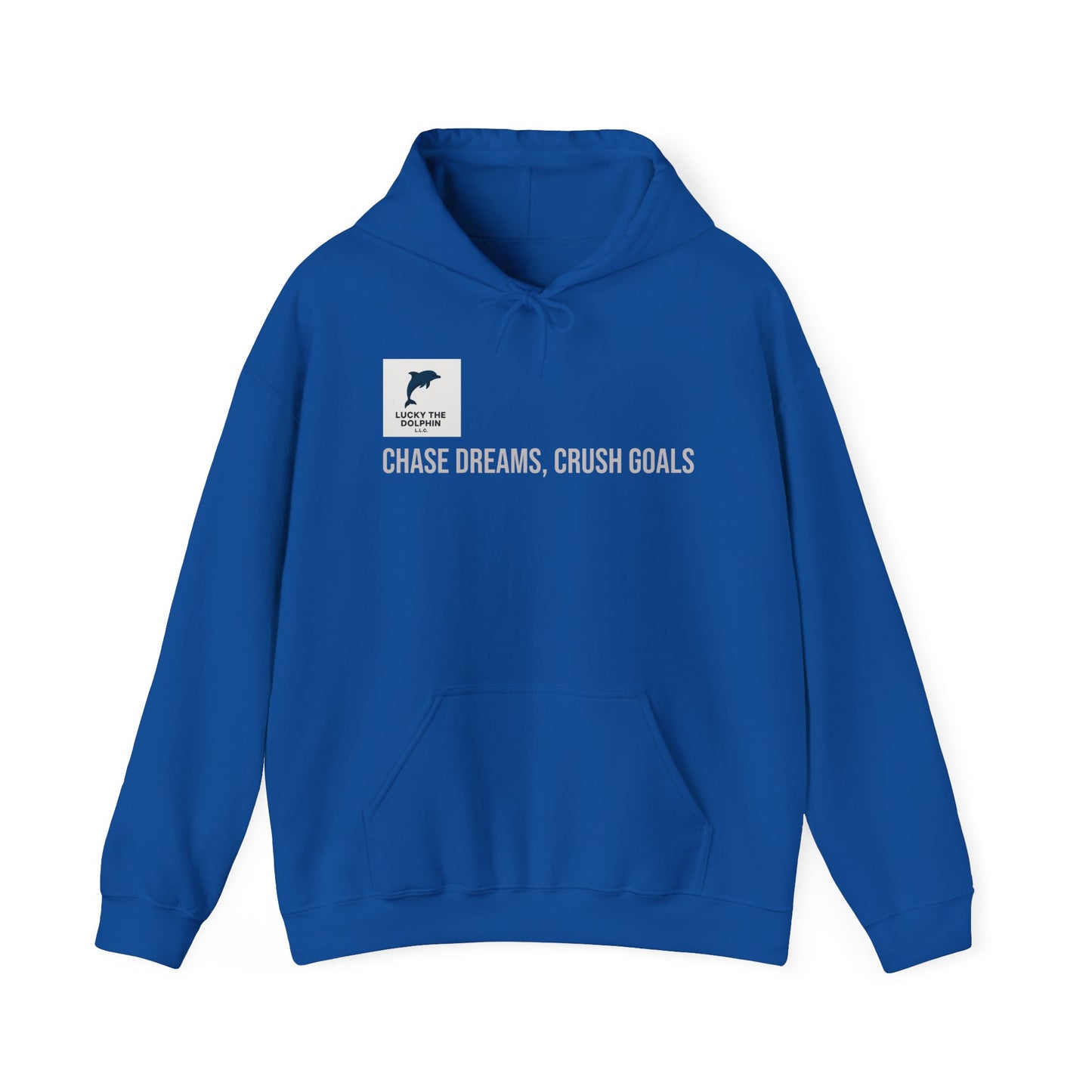Chase Dreams Hoodie - Motivational Sweatshirt for Goal Getters, Unisex Casual Wear, Perfect for Gift Giving, Cozy Layering
