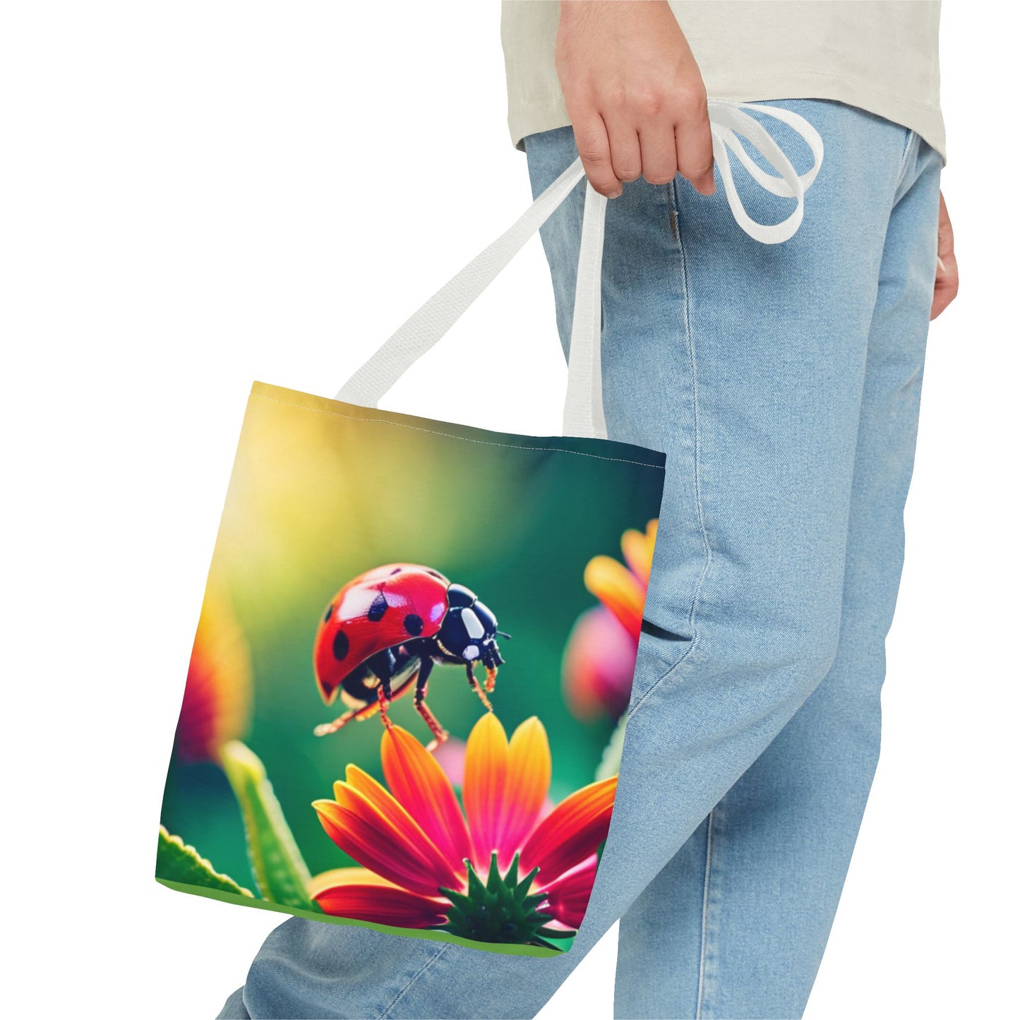 Tote Bag (AOP)(Lady bug)