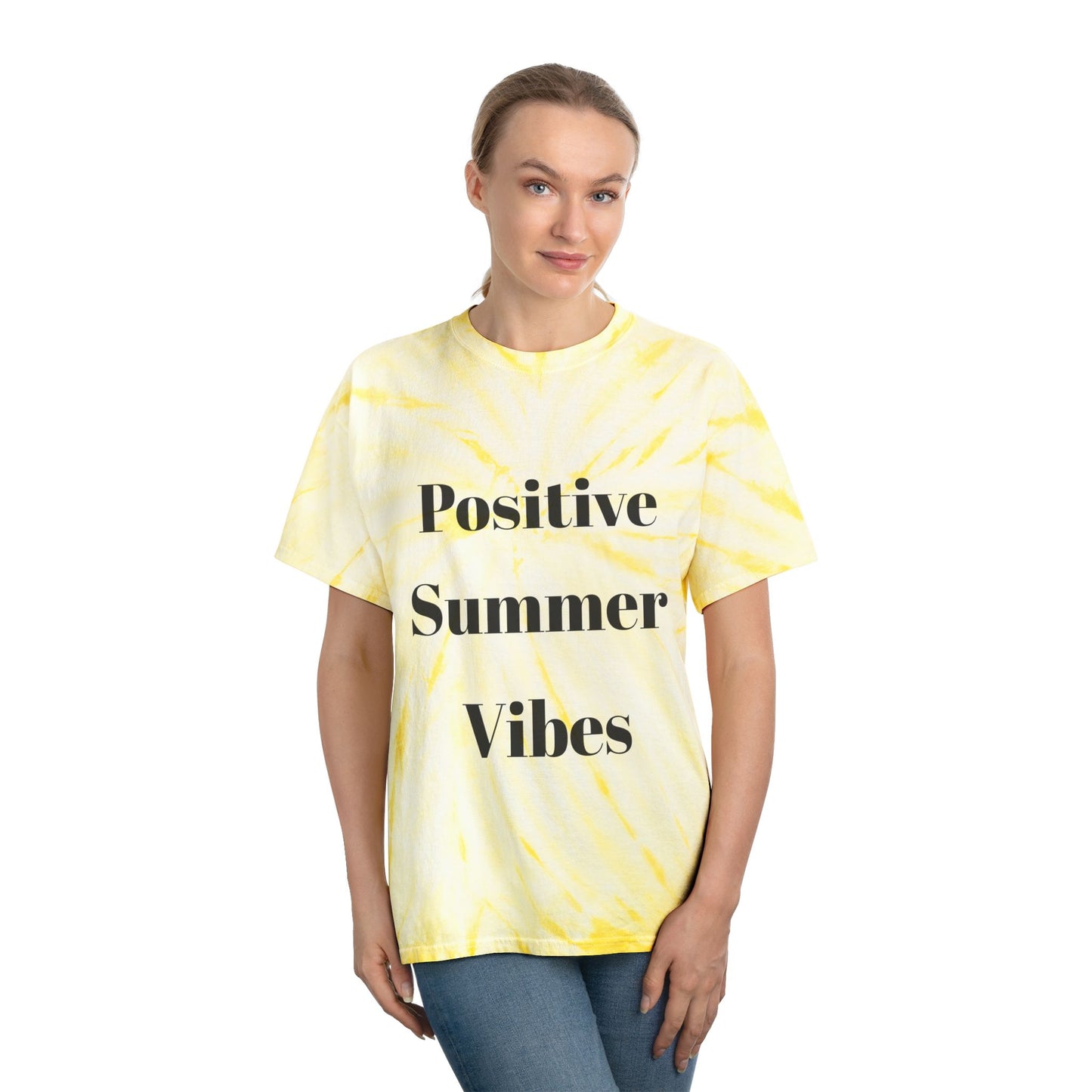 Tie-Dye Tee, Cyclone (Positive Vibes)