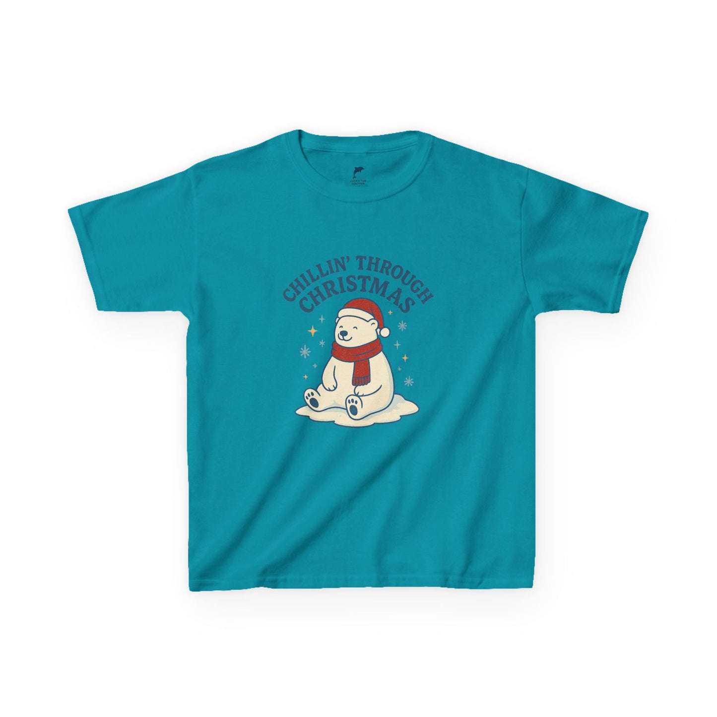 Chillin’ Through Christmas Polar Bear Kids Tee