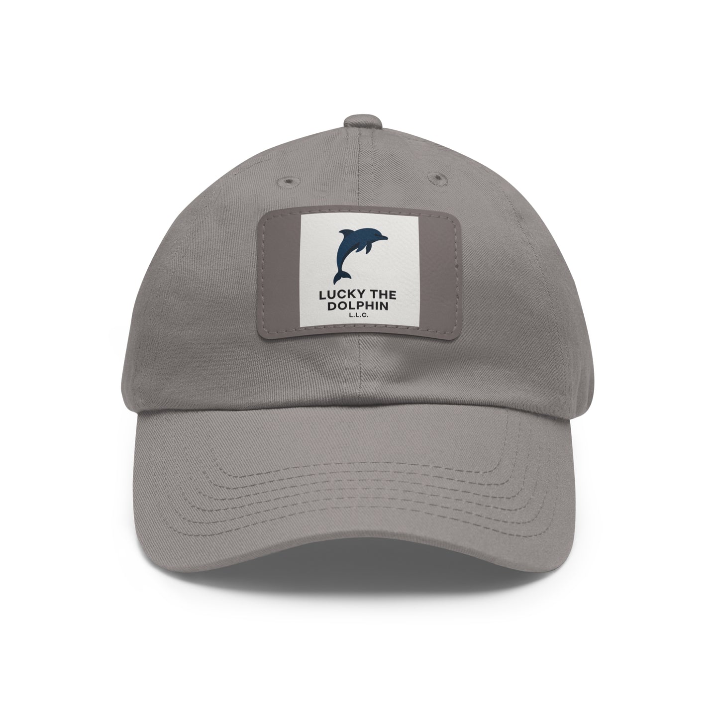 Lucky the Dolphin LLC Signature Logo Hat – Classic Comfort, Bold Style