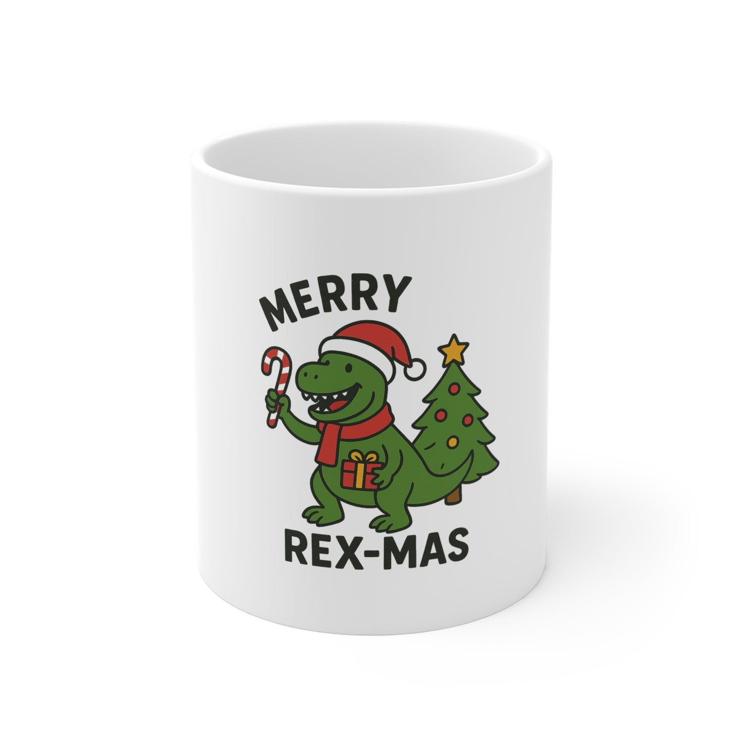 🦖🎄Merry Rex-Mas Dinosaur Mug🦖🎄