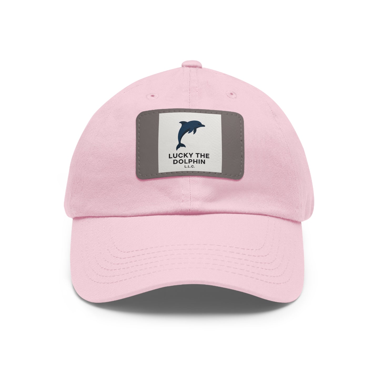 Lucky the Dolphin LLC Signature Logo Hat – Classic Comfort, Bold Style