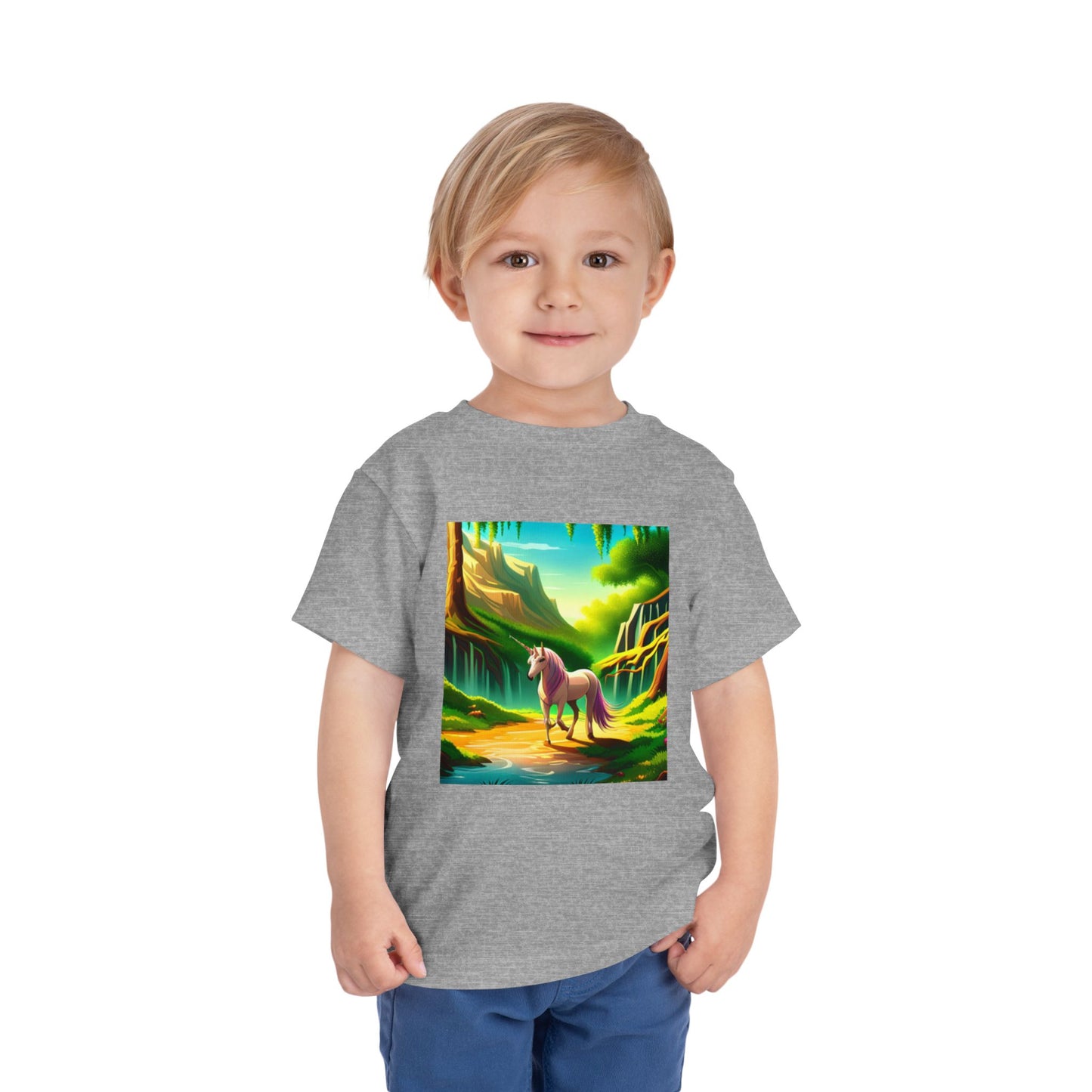 Toddler Short Sleeve Tee (Unicorn)