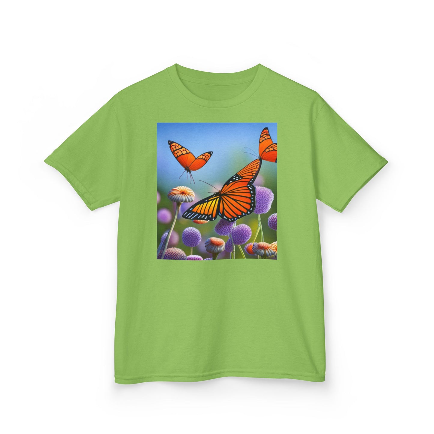 Kids Heavy Cotton™ Tee (Monarch Butterfly)