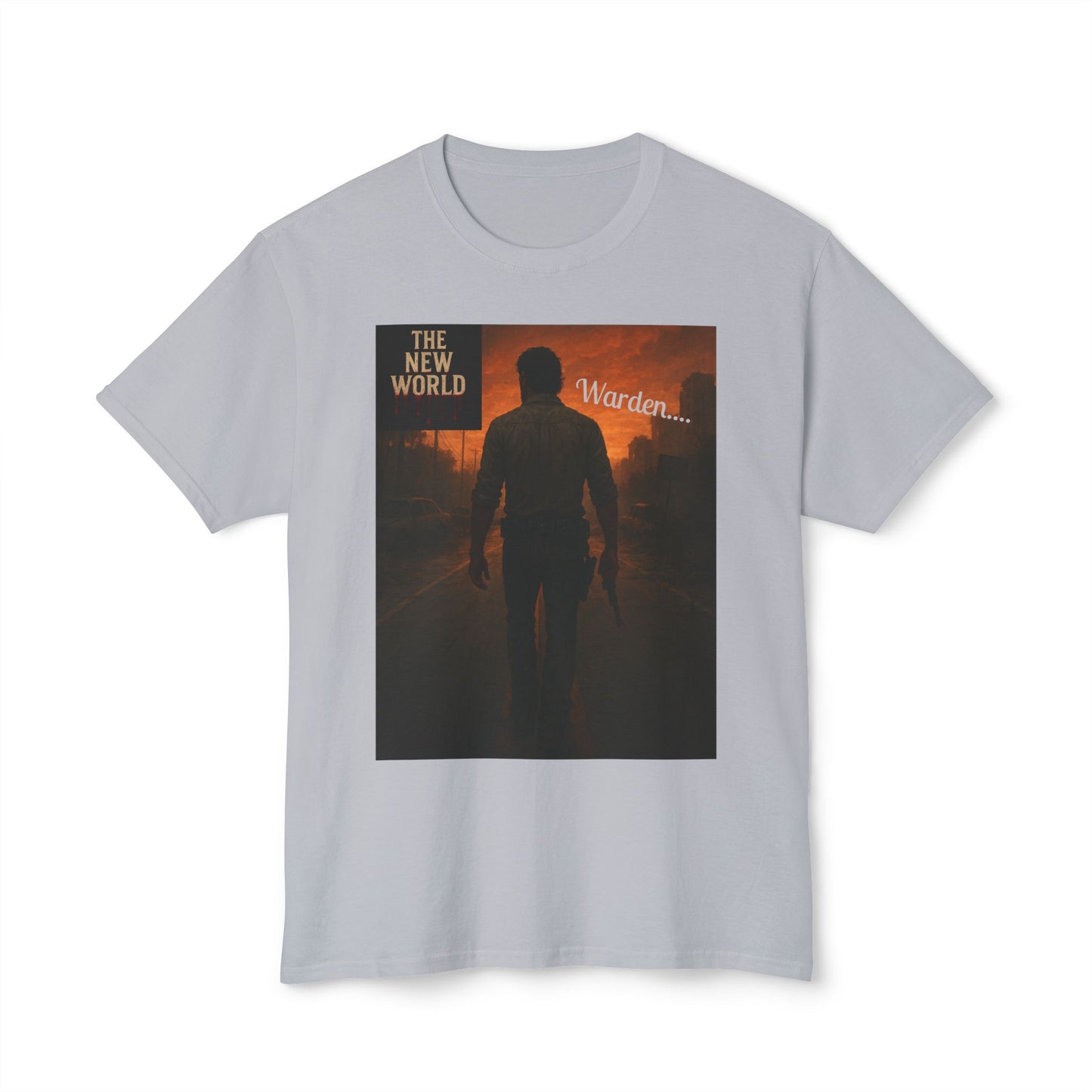 Lone Warden – Code of the New World Tee