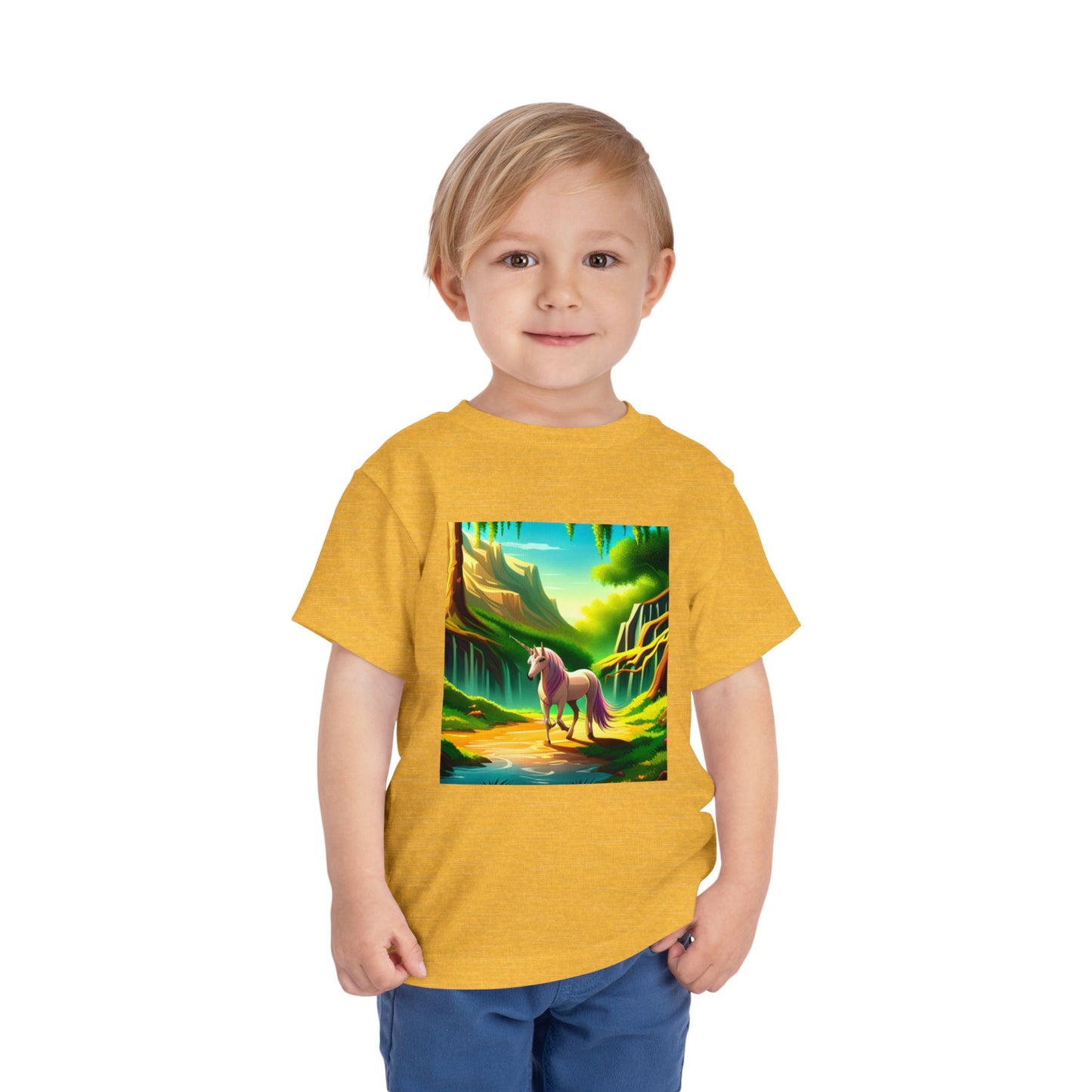 Toddler Short Sleeve Tee (Unicorn)