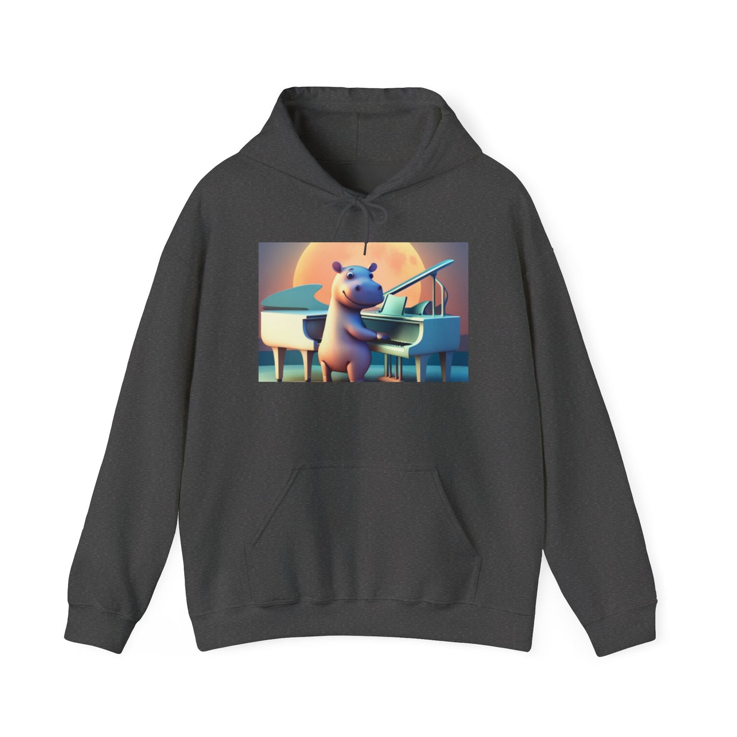 Unisex Heavy Blend™ Hooded Sweatshirt (Hippo)