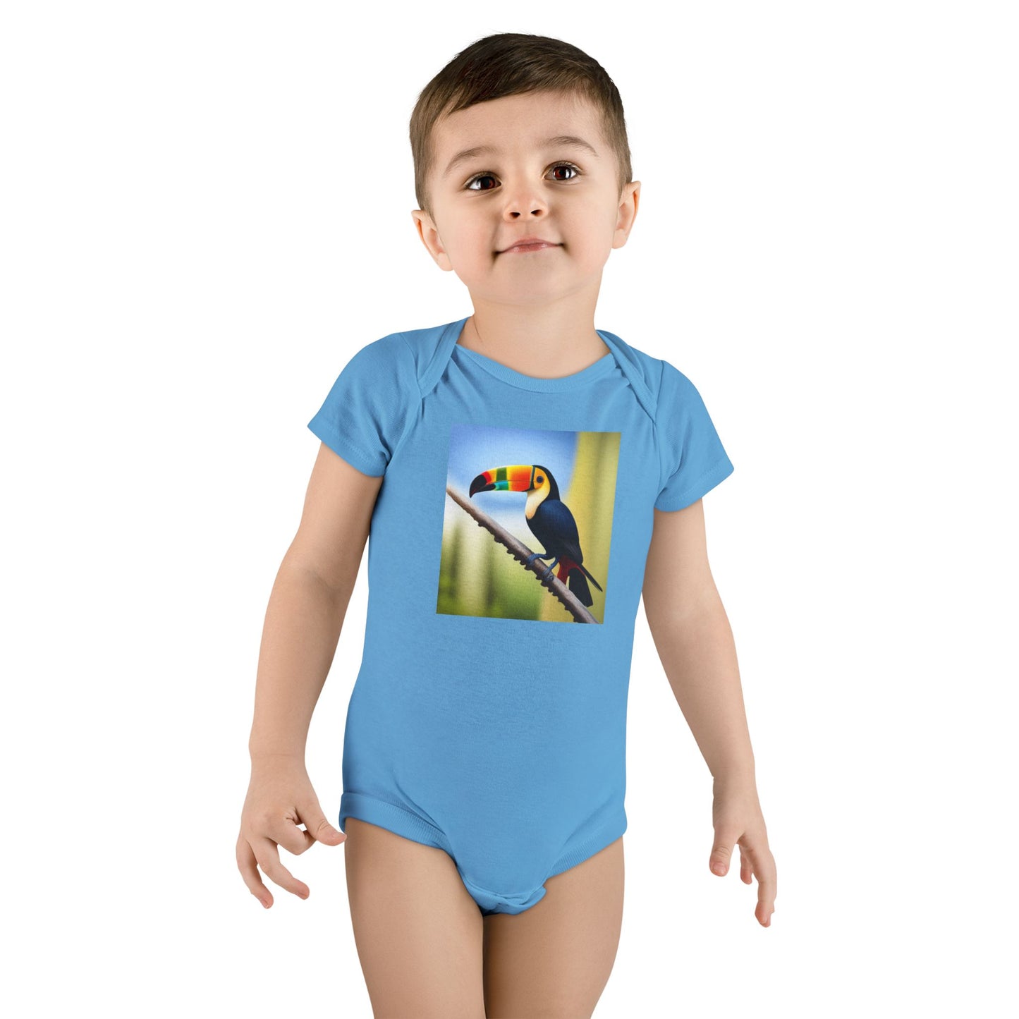 Baby Short Sleeve Onesie® (Toucan)
