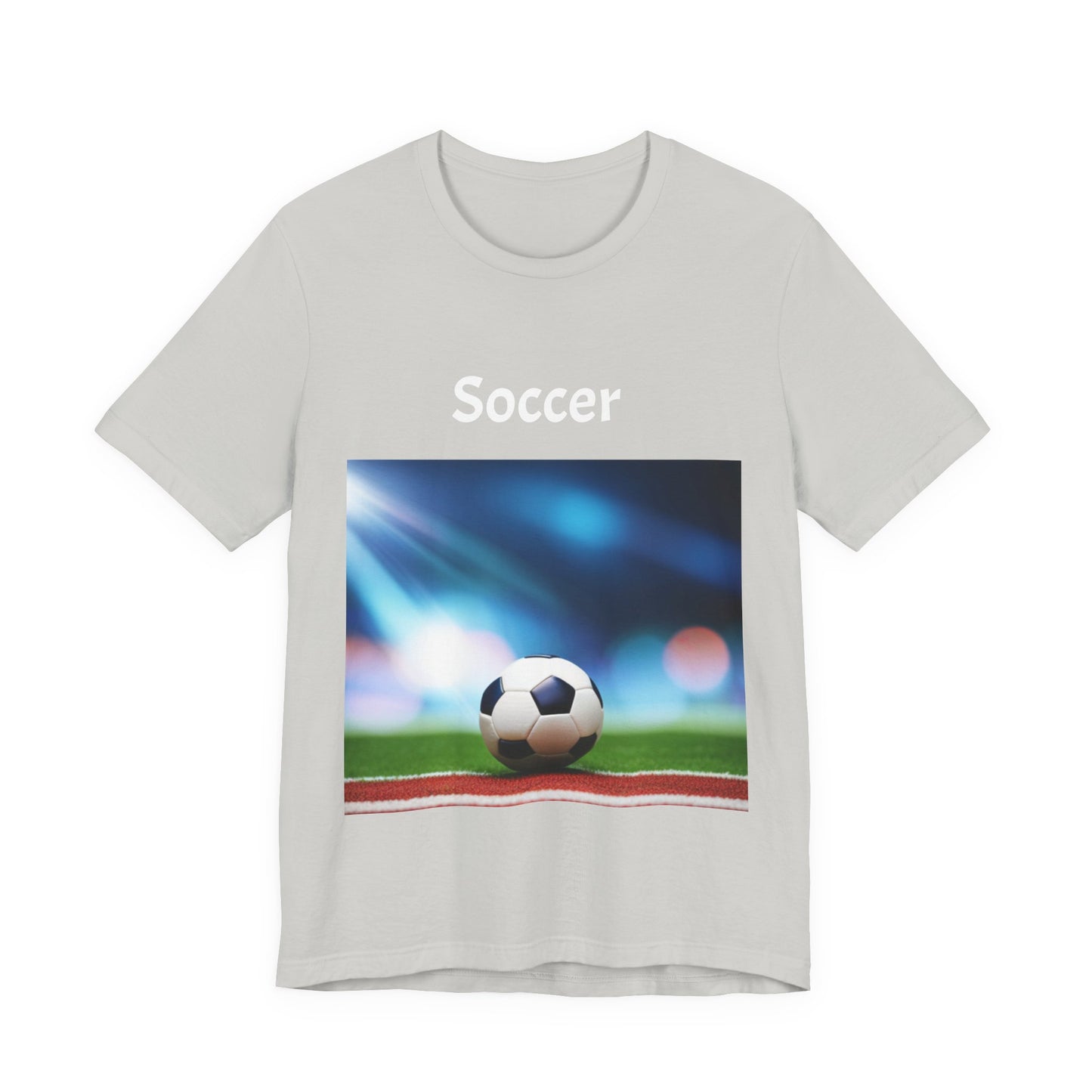 Unisex Jersey Short Sleeve Tee (Soccer Ball)