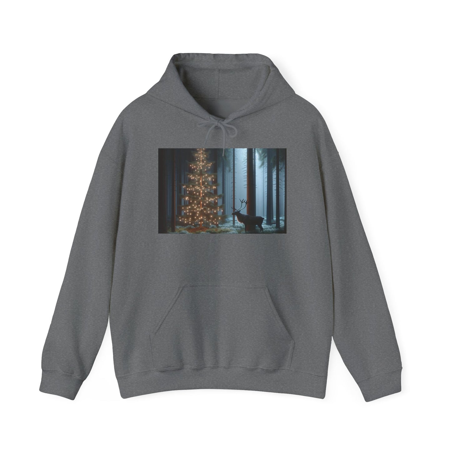 Unisex Heavy Blend™ Hooded Sweatshirt (Tree/Deer)