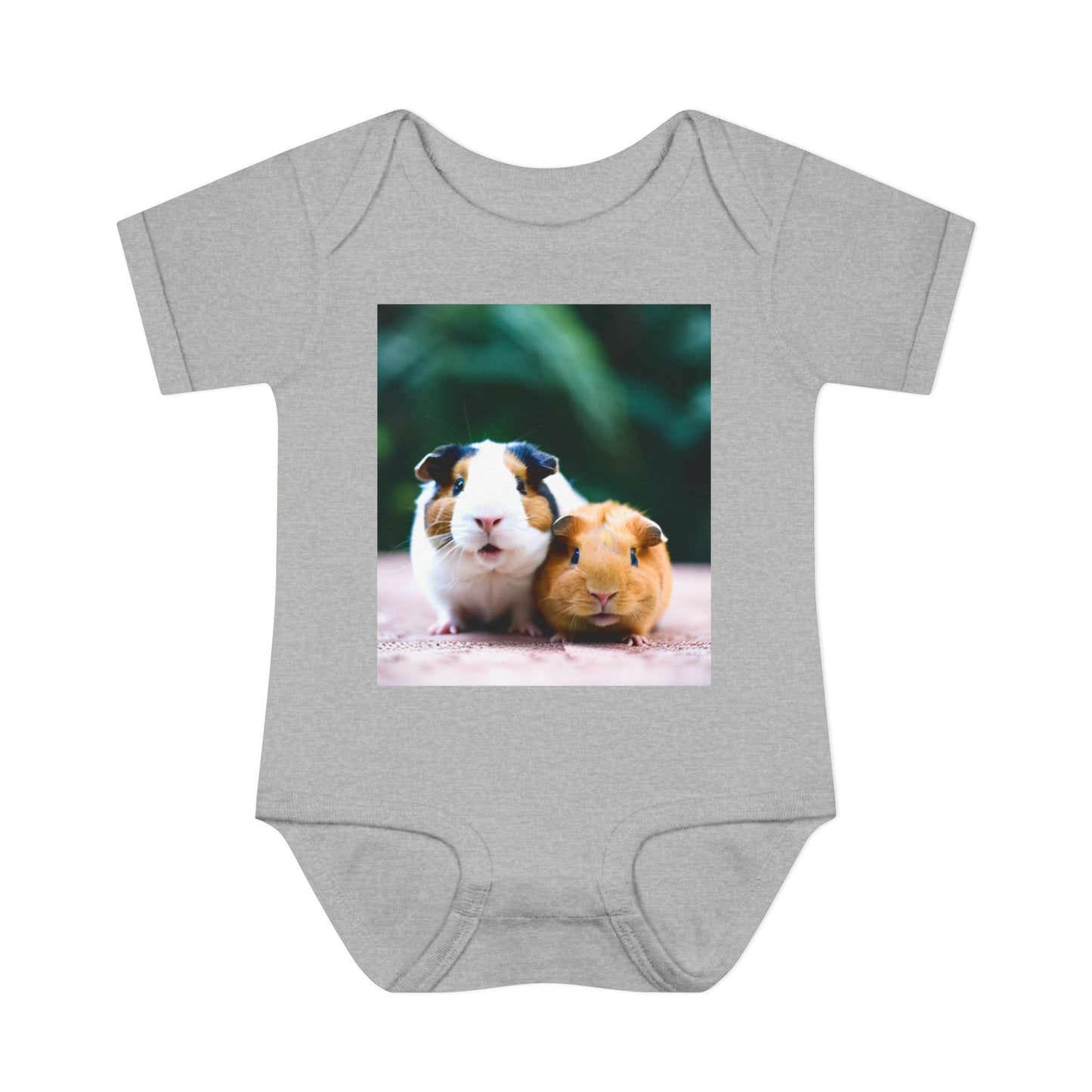 Infant Baby Rib Bodysuit (Guinea Pigs)