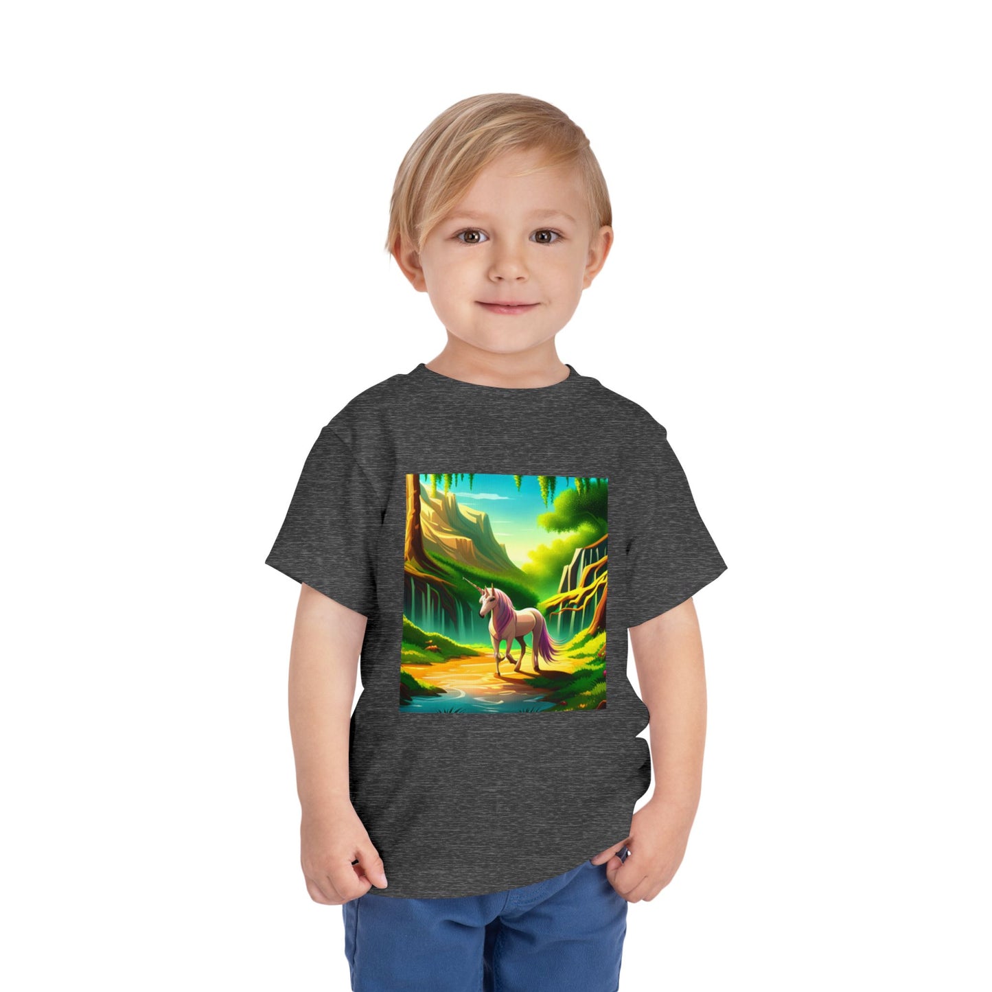 Toddler Short Sleeve Tee (Unicorn)