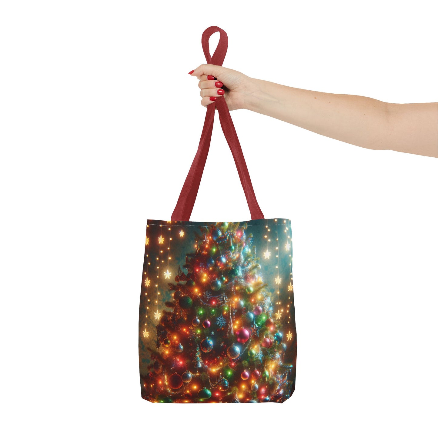 Tote Bag (AOP) (Tree w/Lights)