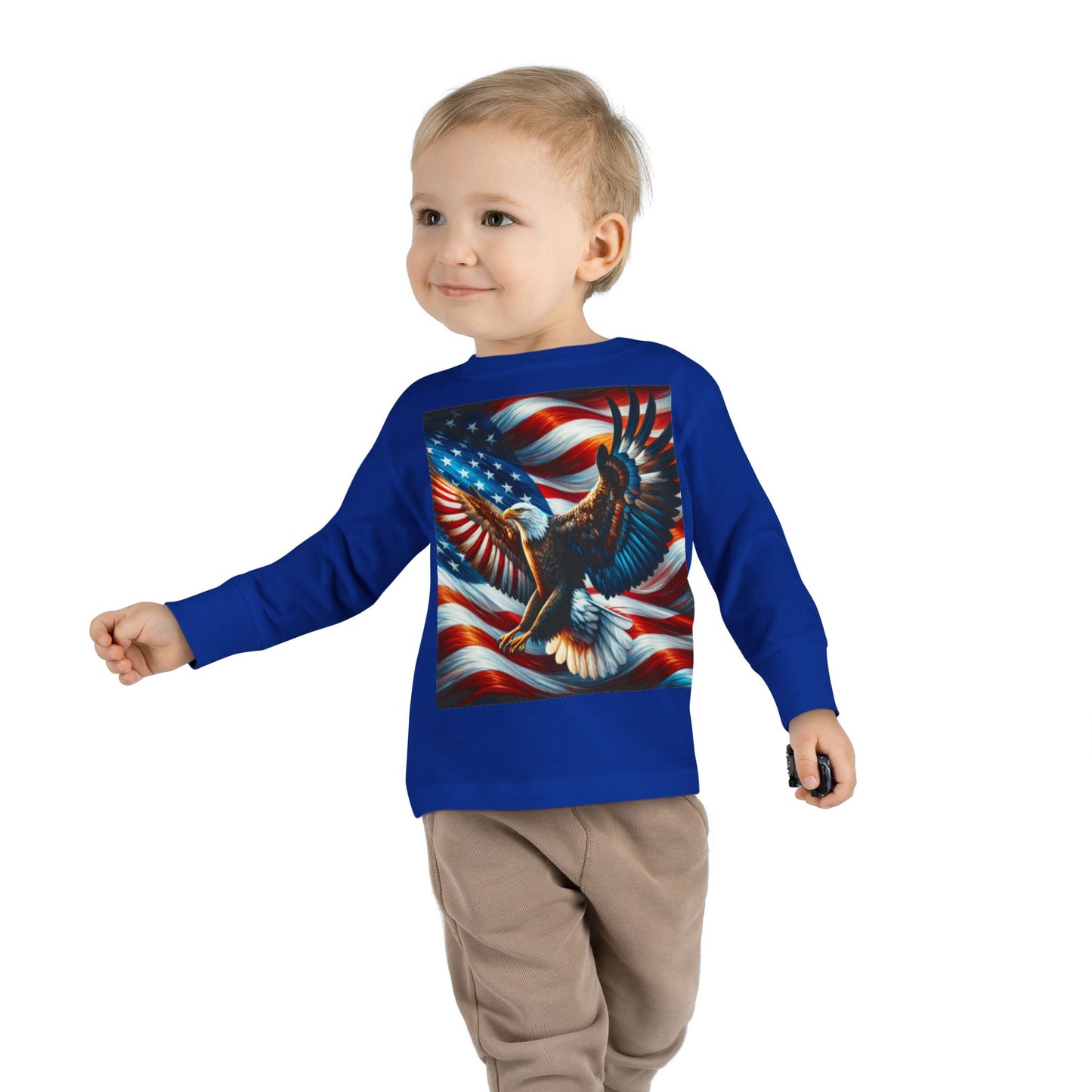 Toddler Long Sleeve Tee (Eagle)