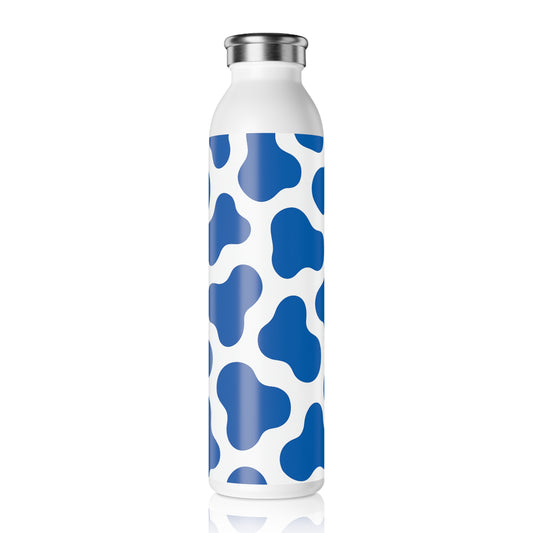 Blue Cowprint  steel Bottle 🐄