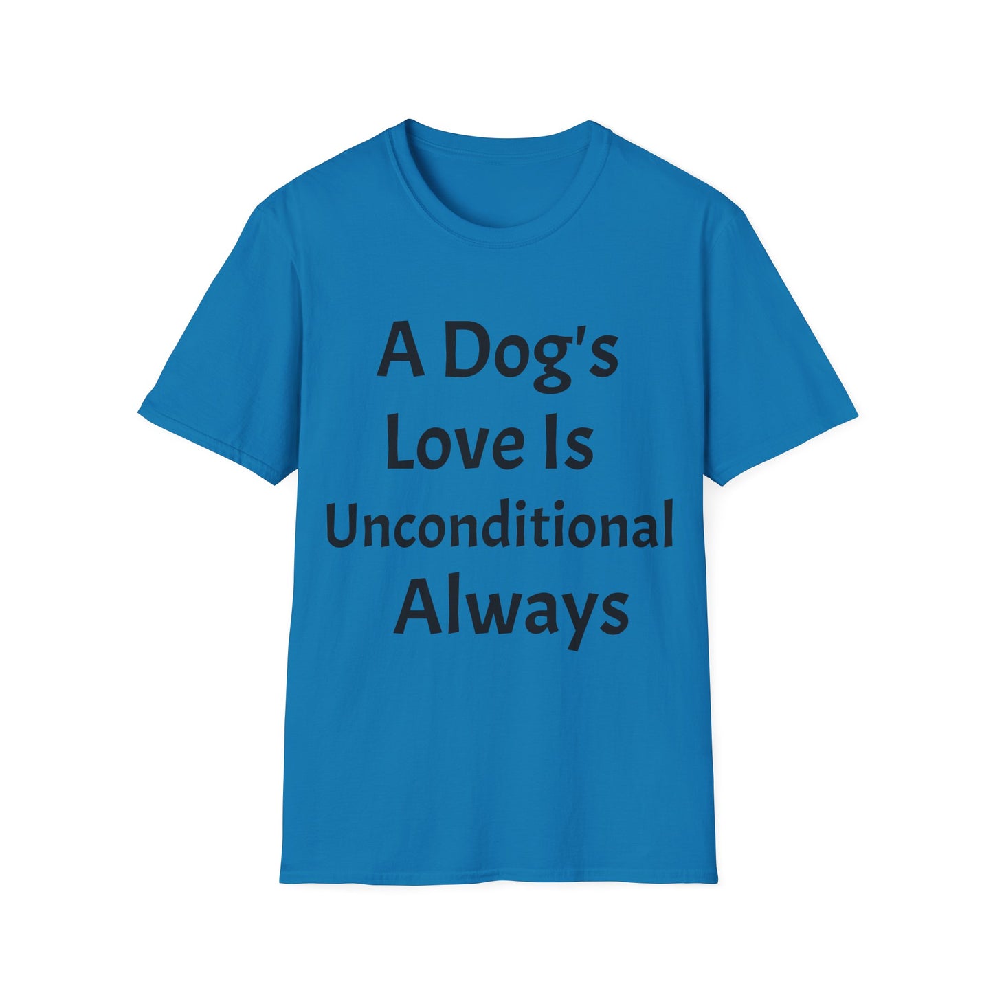 Unisex Softstyle T-Shirt (Dog's Love)