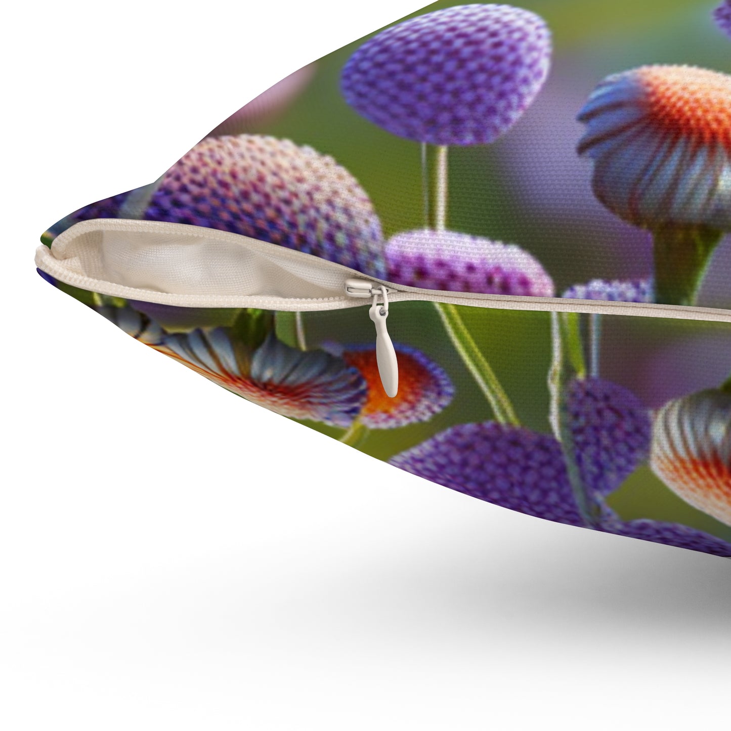 Spun Polyester Square Pillow (Monarch Butterflies)