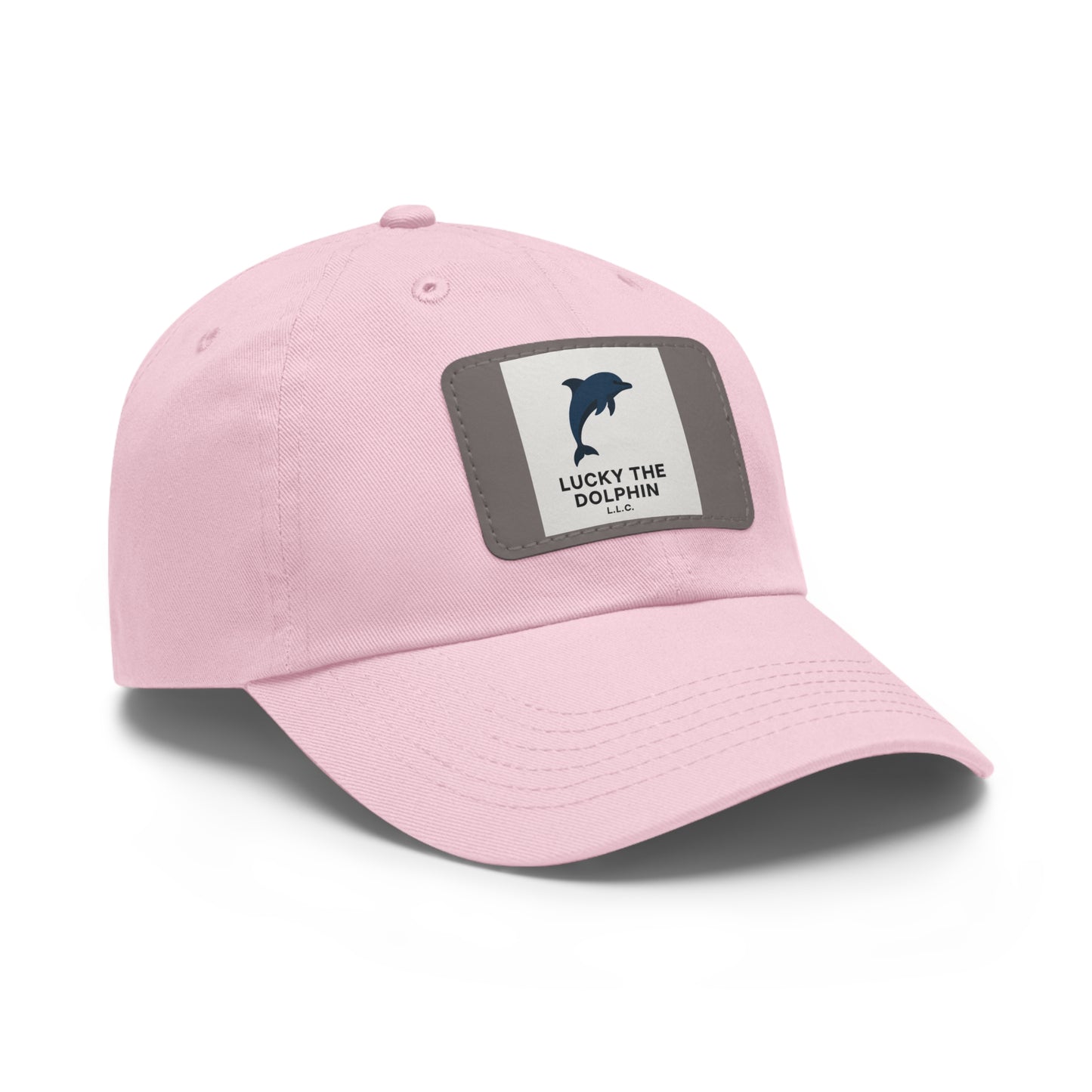 Lucky the Dolphin LLC Signature Logo Hat – Classic Comfort, Bold Style