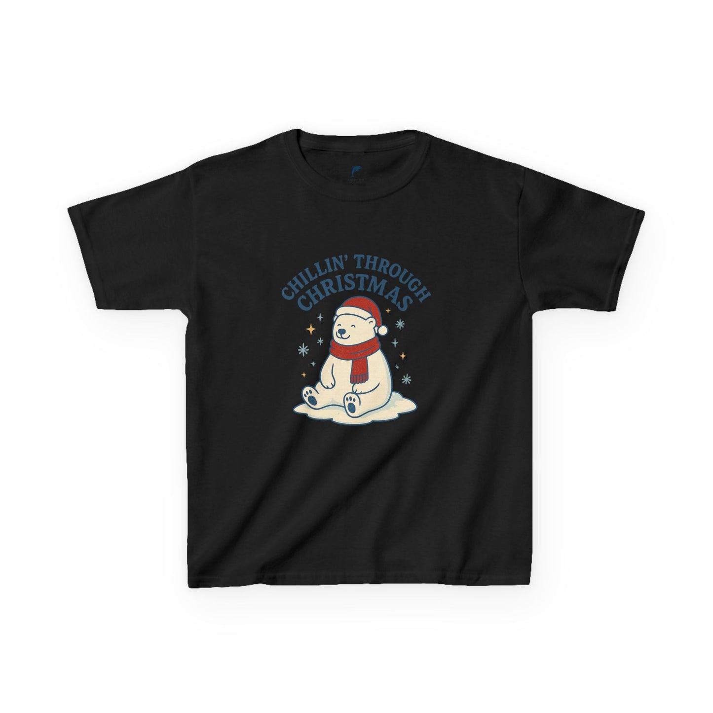 Chillin’ Through Christmas Polar Bear Kids Tee