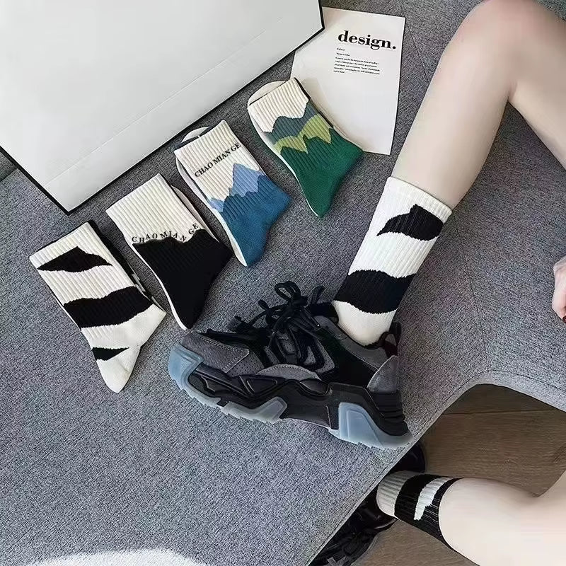  Breathable Cotton Sports Stockings Men Bamboo Fiber Autumn and Winter Men Socks 